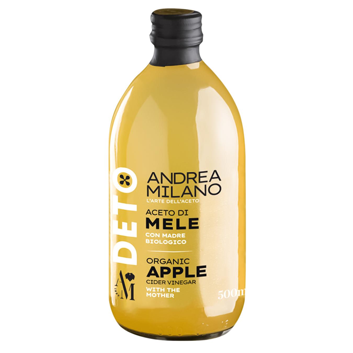 Оцет яблучний Andrea Milano Detox 500мл — фото продукту