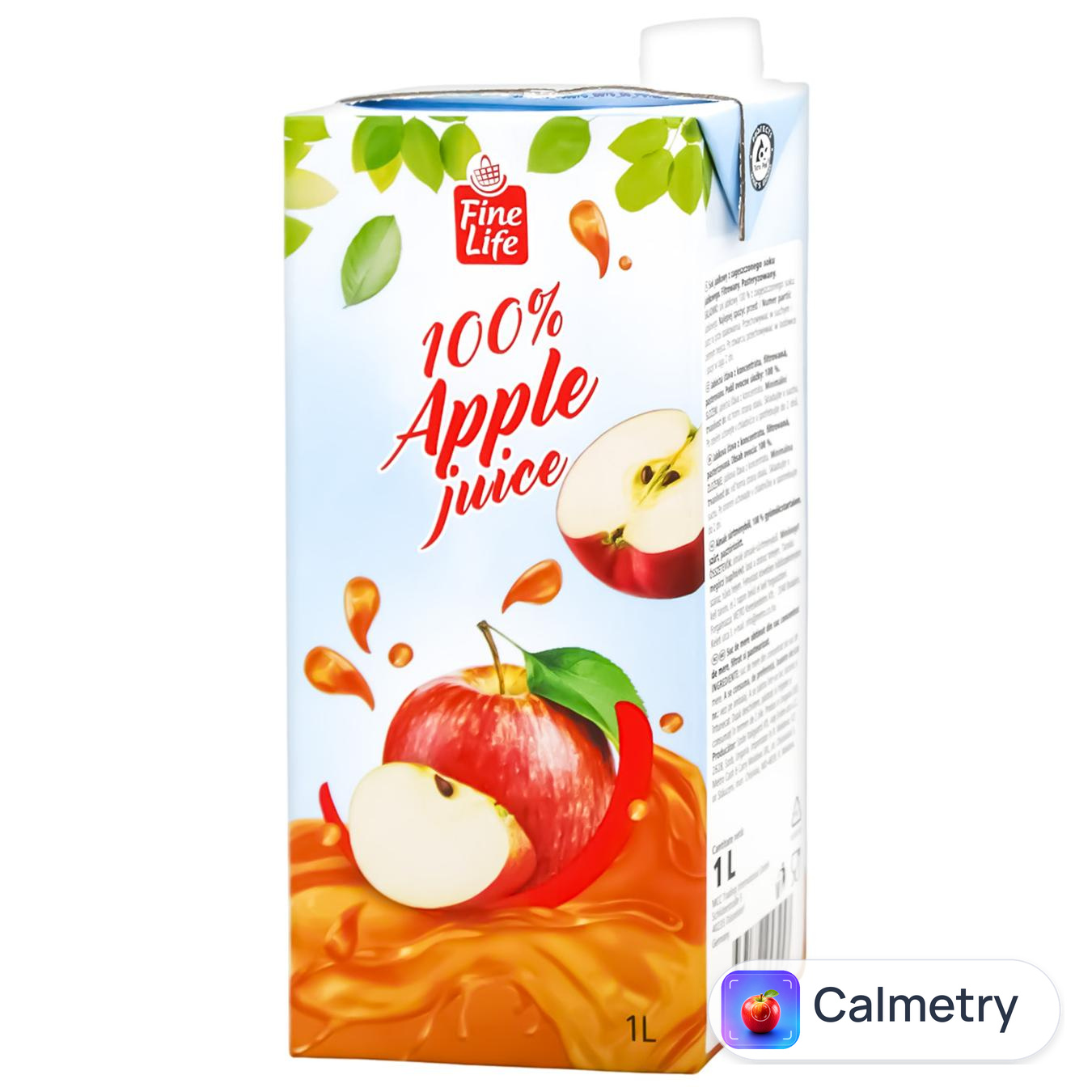 Сік Fine Life яблучний 1л