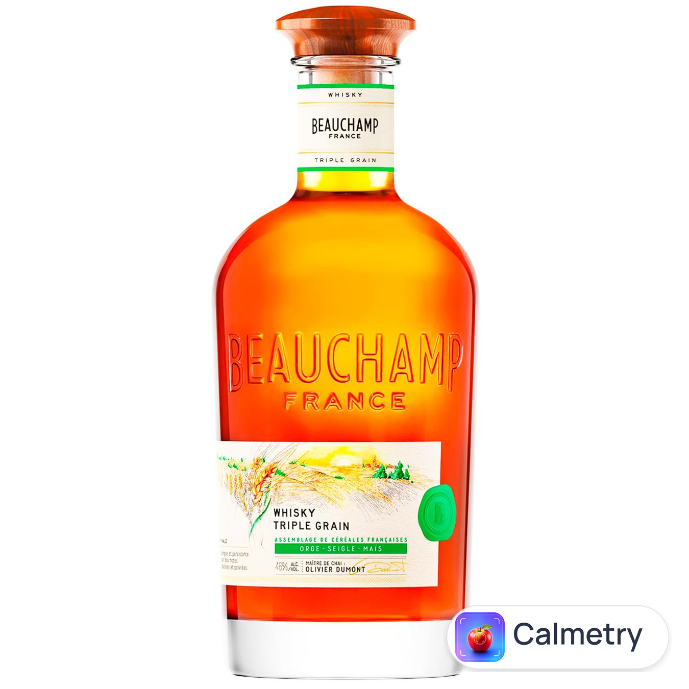 Віскі Beauchamp Triple Grain 46% 0,7л