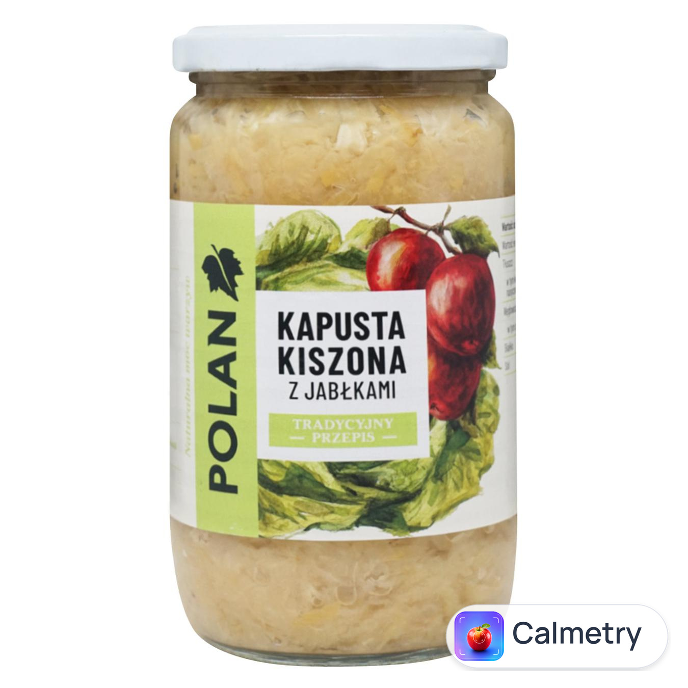 Капуста квашена Polan з яблуком 680г