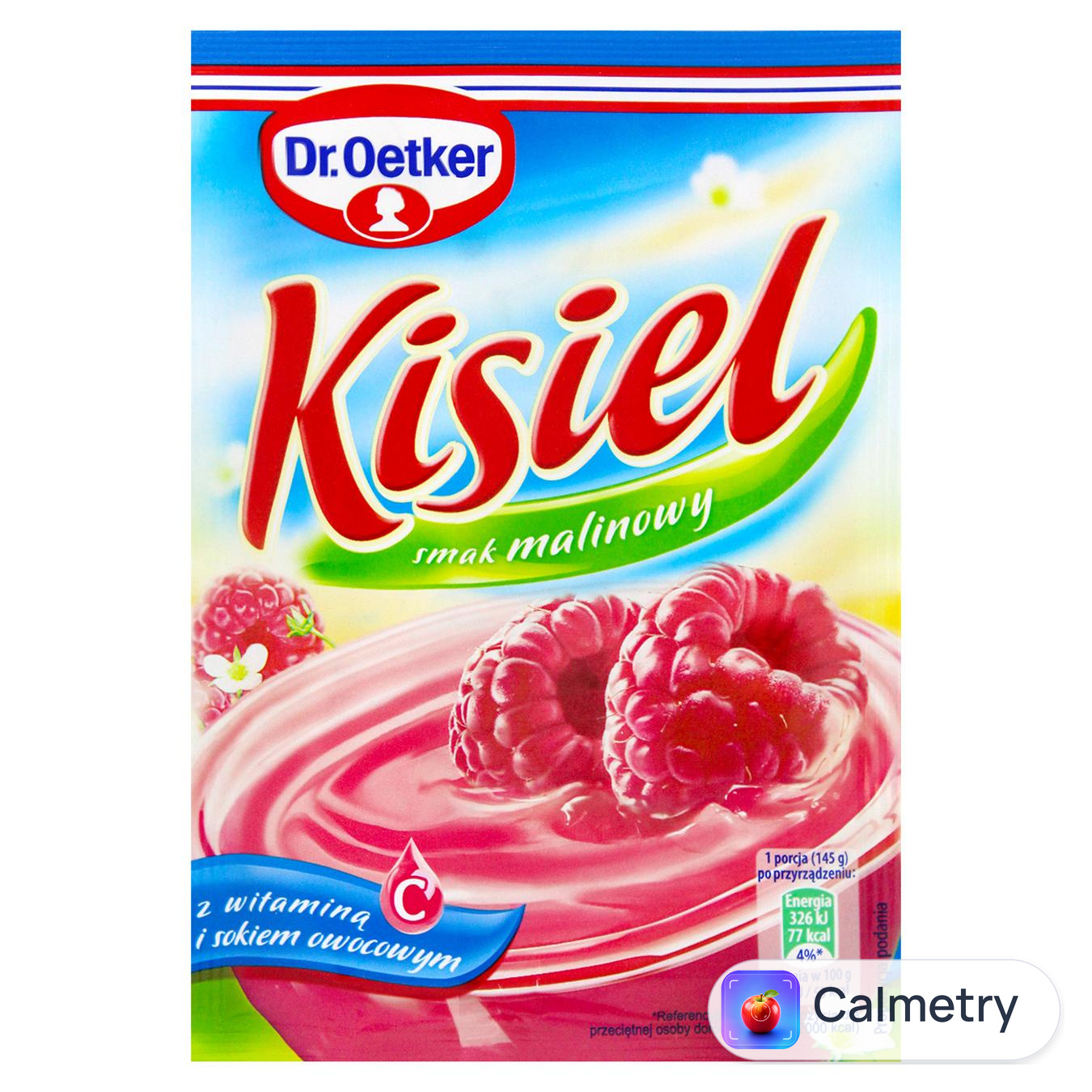 Кисіль Dr.Oetker зі смаком малини 38г — фото продукту