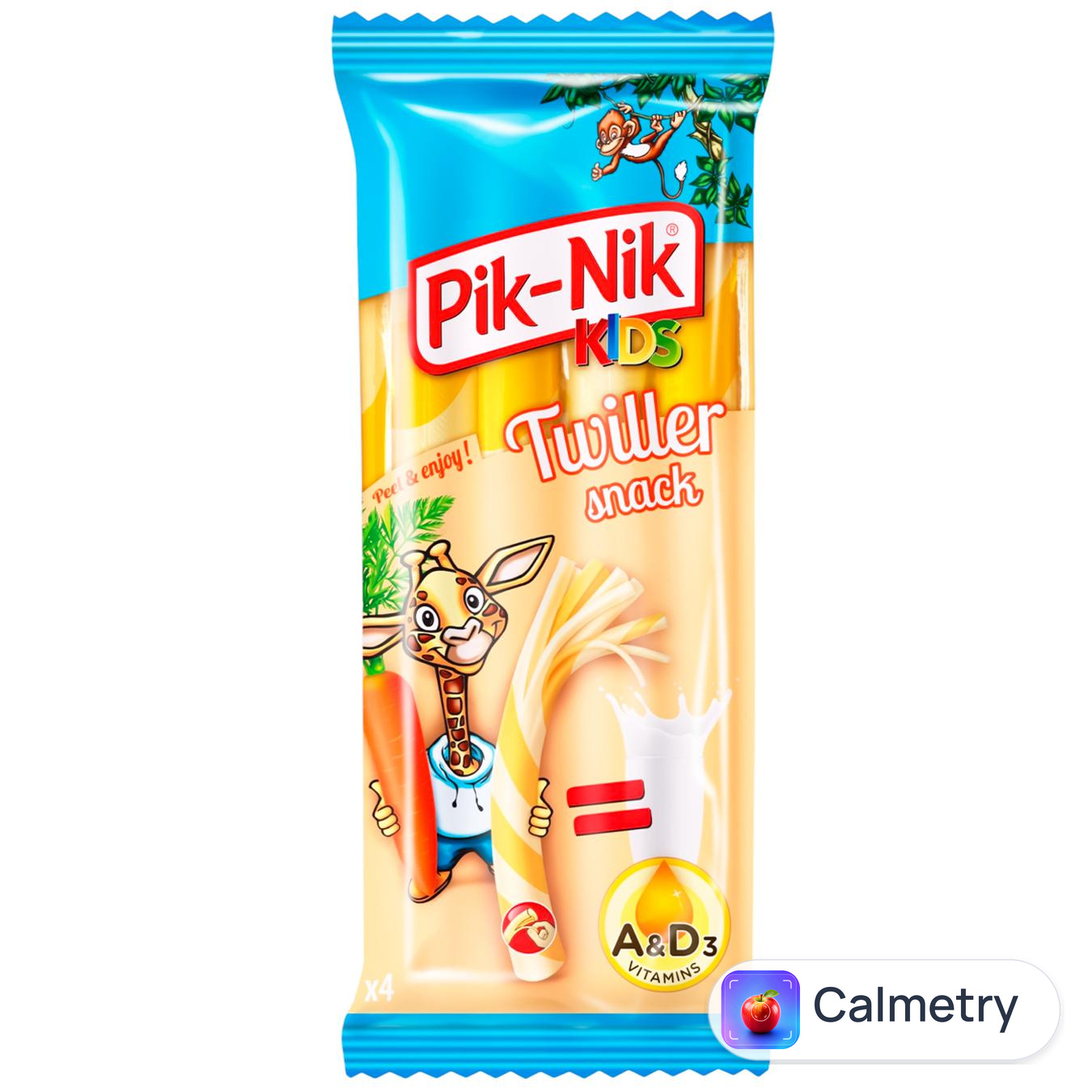 Палички сирні Pik-Nik Kids Twiller 40% 80г