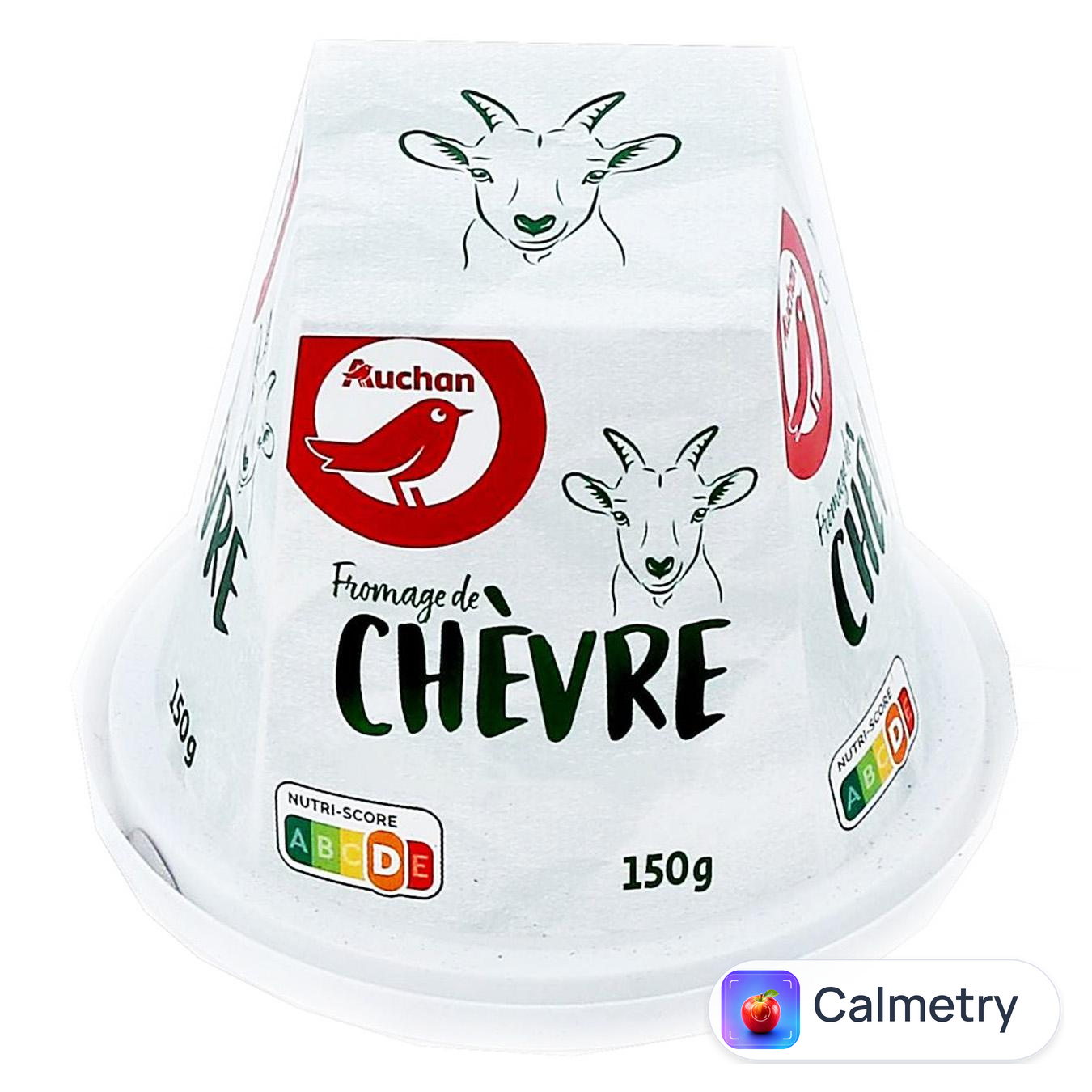 Сир Auchan Козячий бенкет 150г