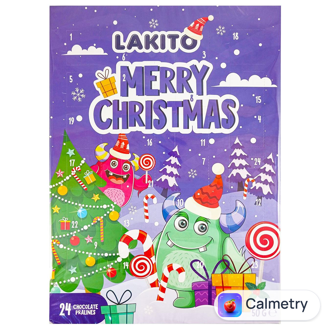 Адвент календар Lakito 50г