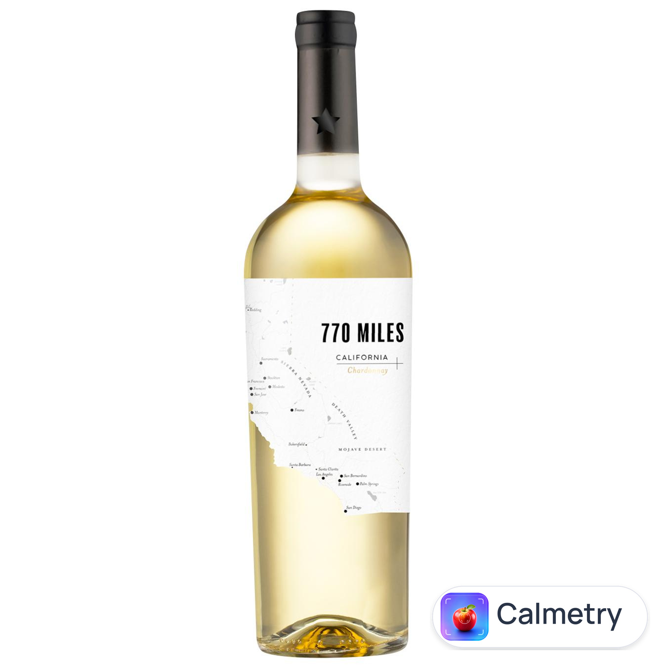 Вино 770 Miles Chardonnay біле сухе 12,5% 0,75л