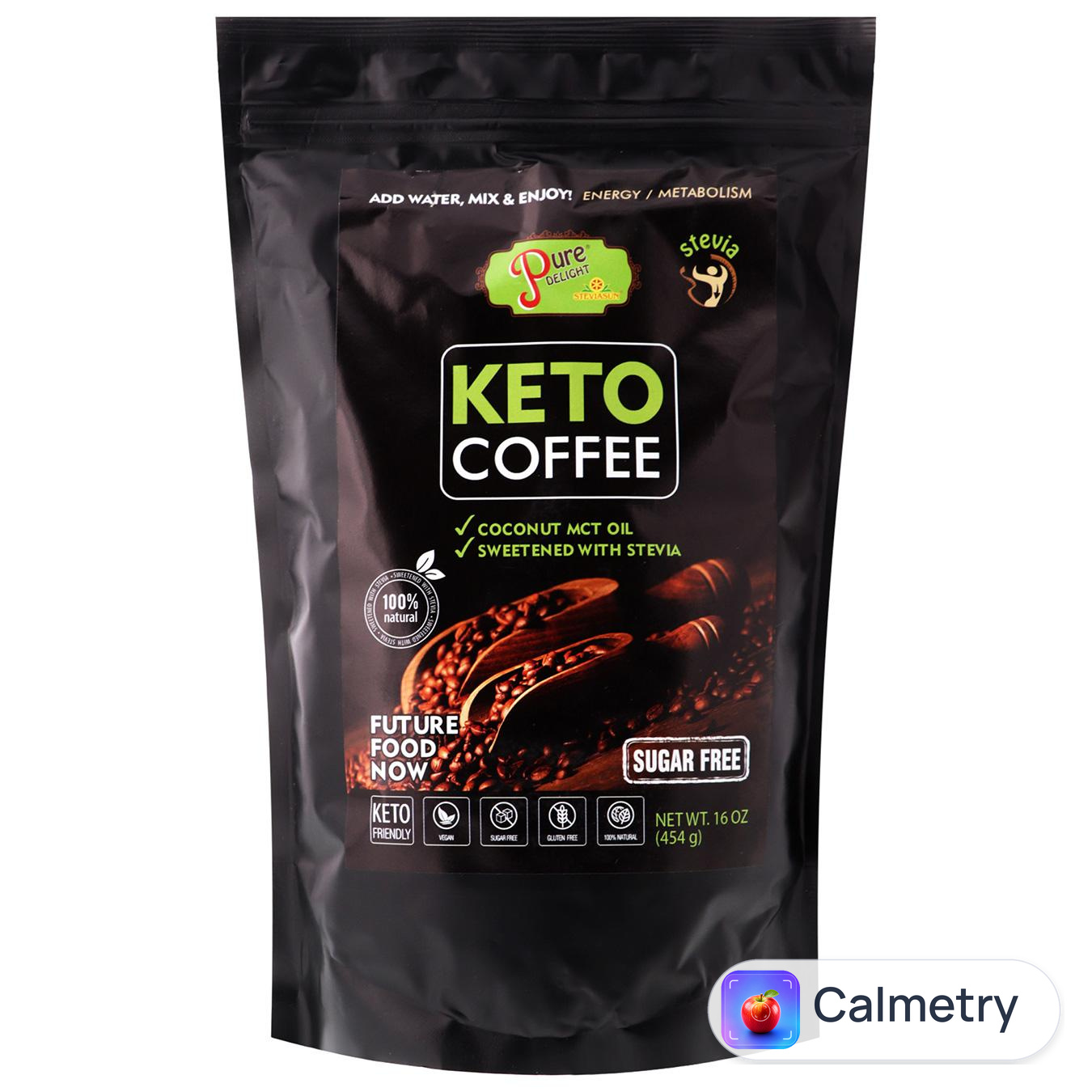 Кава розчинна Pure Delight Keto Coffee 454г