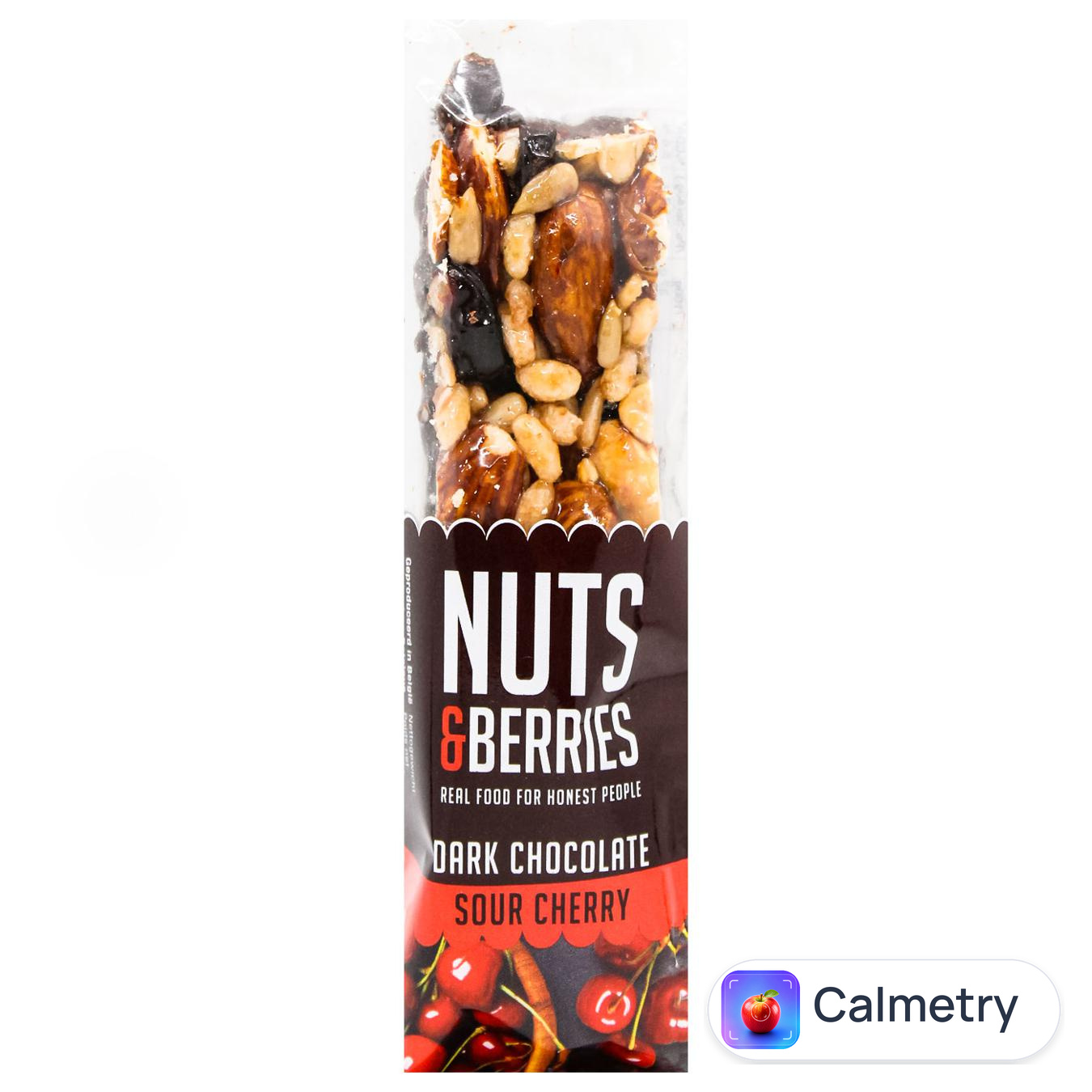 Батончик Nuts&Berries горіх+вишня+шоколад органічний 40г