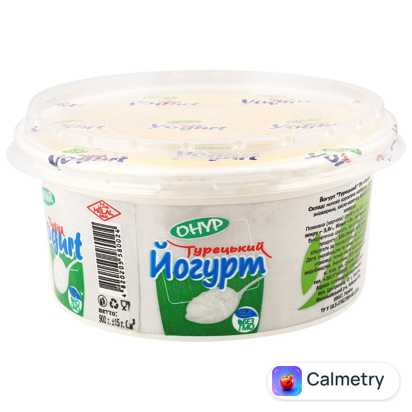 Йогурт Onur Турецький 3,8% 900г