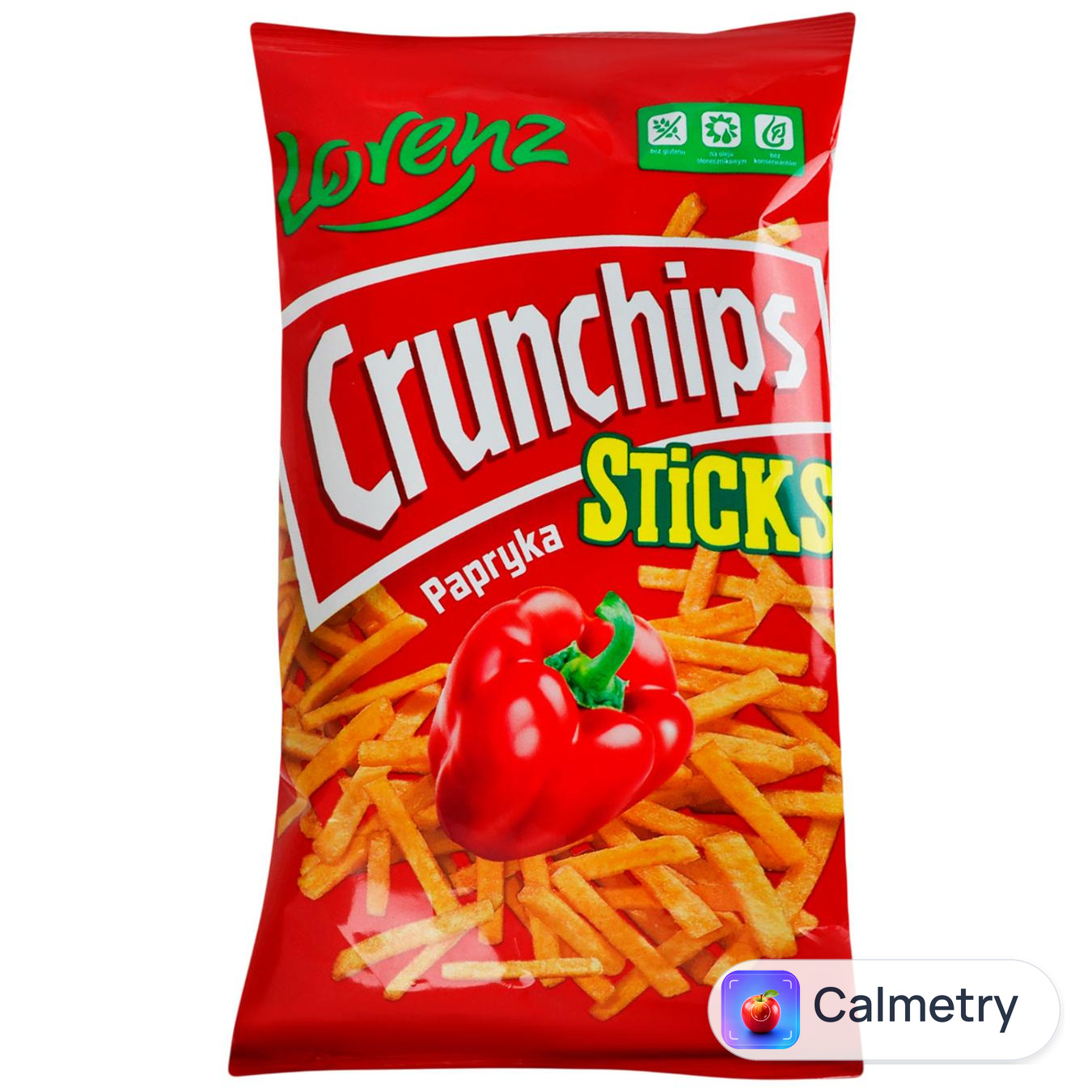Соломка картопляна Lorenz Crunchips зі смаком паприки 70г