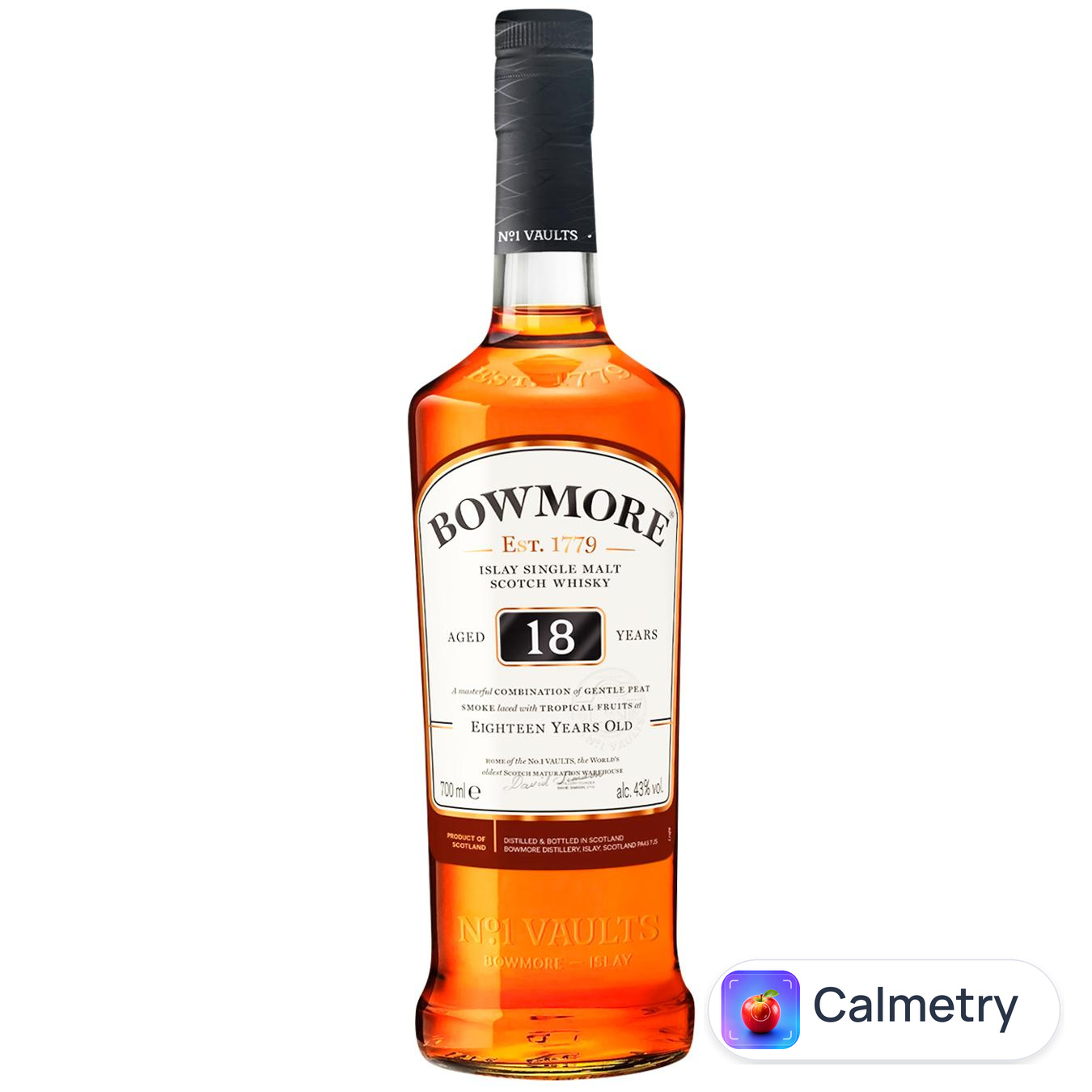 Віскі Bowmore 18 років 43% 0,7л