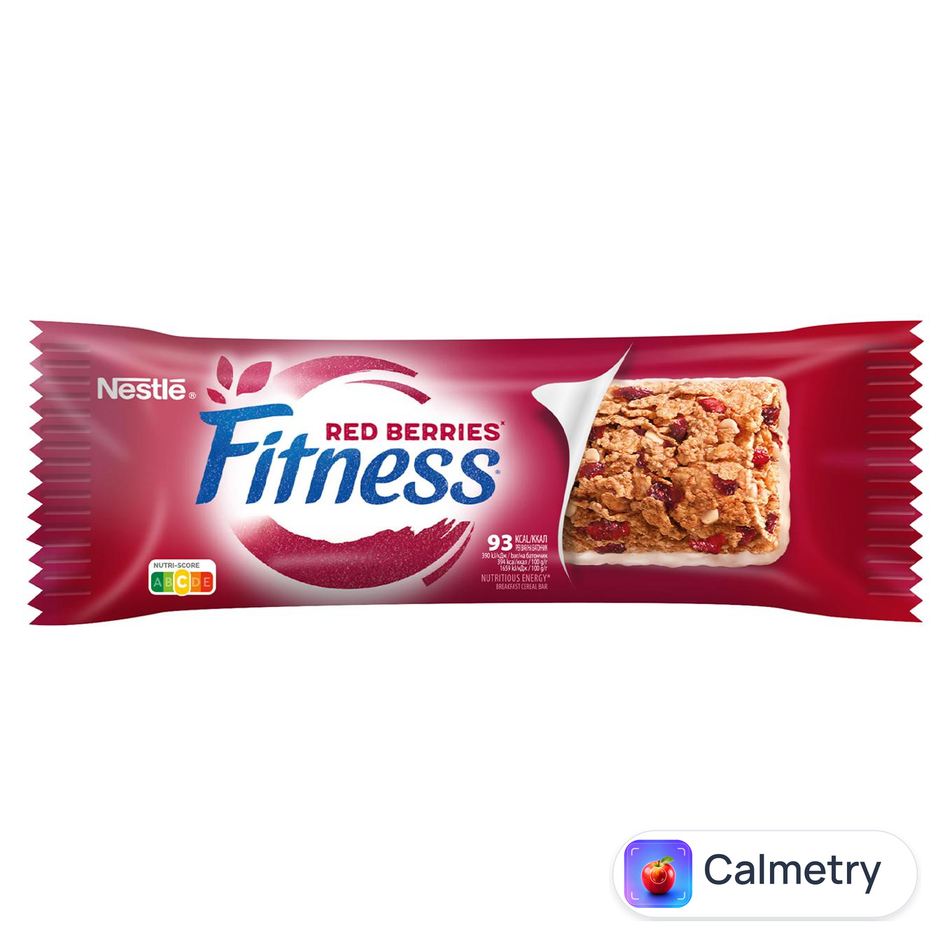 Батончик злаковий NESTLÉ® FITNESS® з червоними ягодами 23,5г — фото продукту