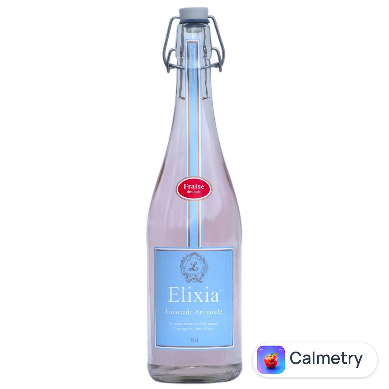 Напій газований Elixia Лимонад Суниця 0,75л
