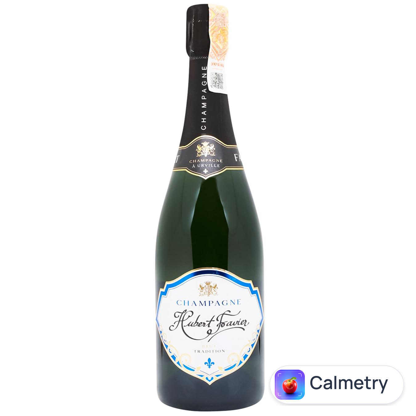 Шампанське Hubert Favier Brut Tradition біле брют 12% 0,75л