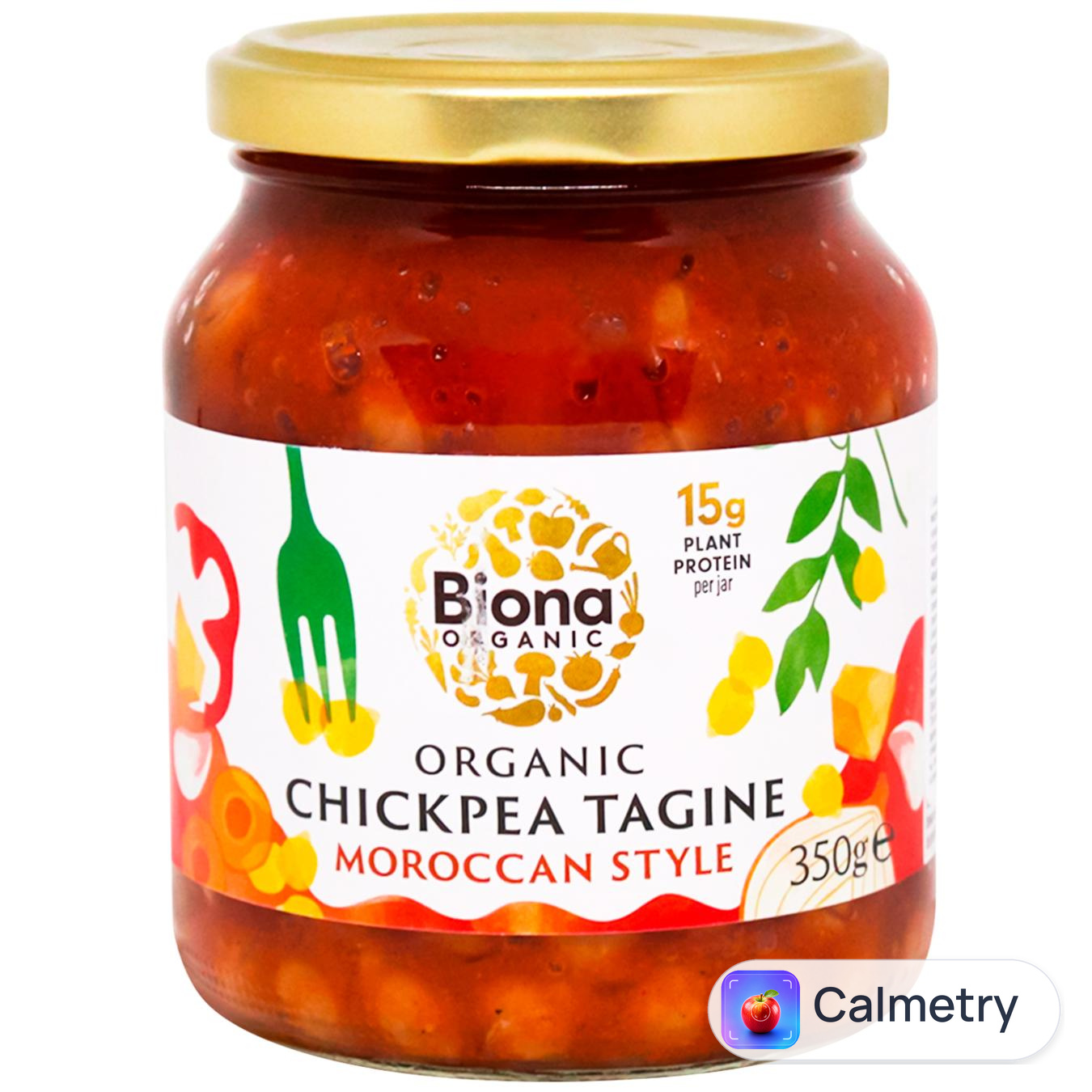 Тажин Biona Organic з нутом в марокканському стилі органічний 350г
