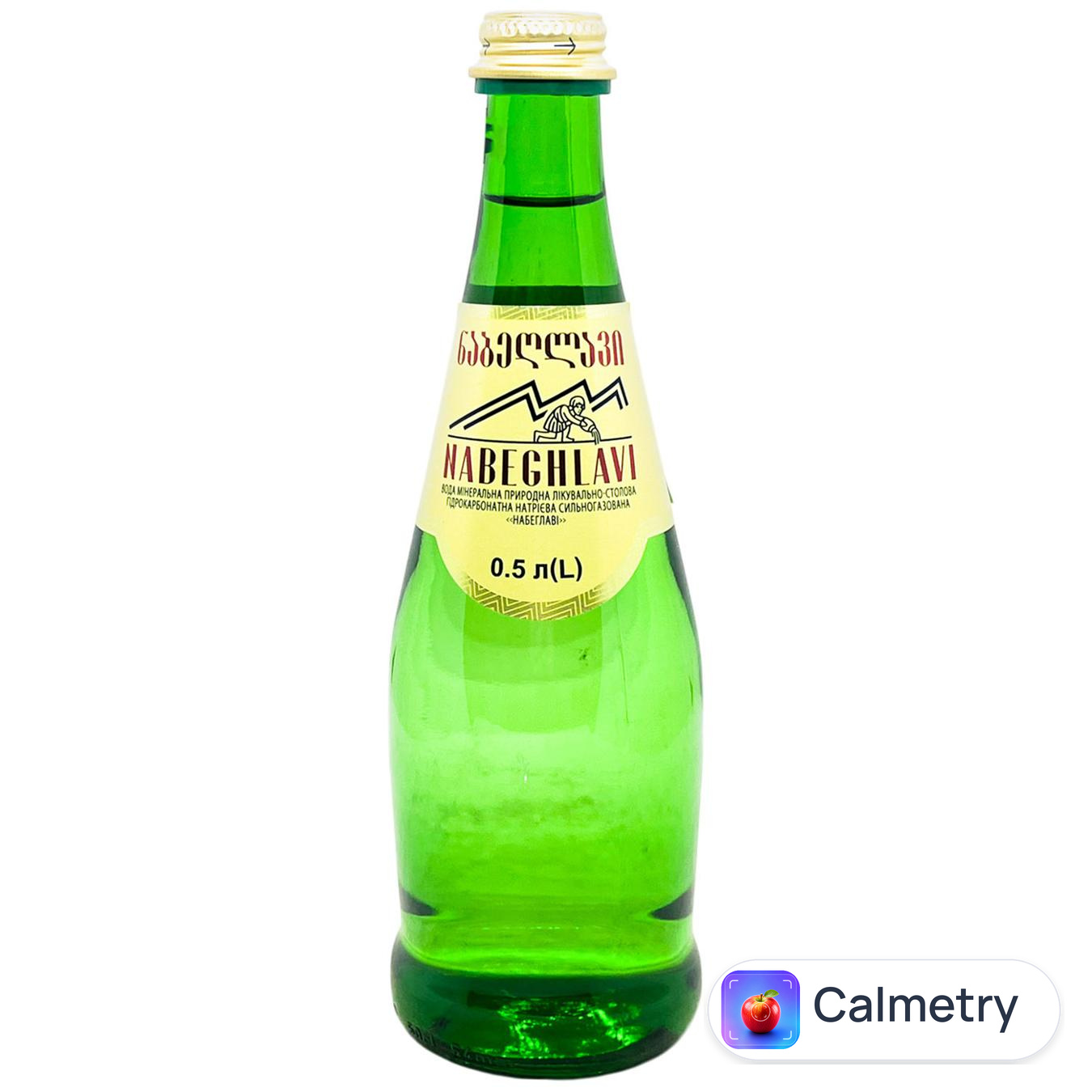 Вода мінеральна Nabeghlavi сильногазована 0,5л — фото продукту