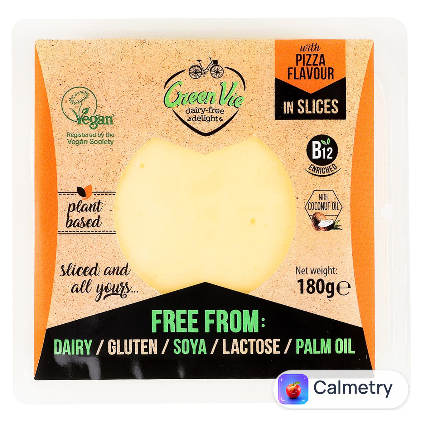 Сир рослинний Green Vie для піци 180г