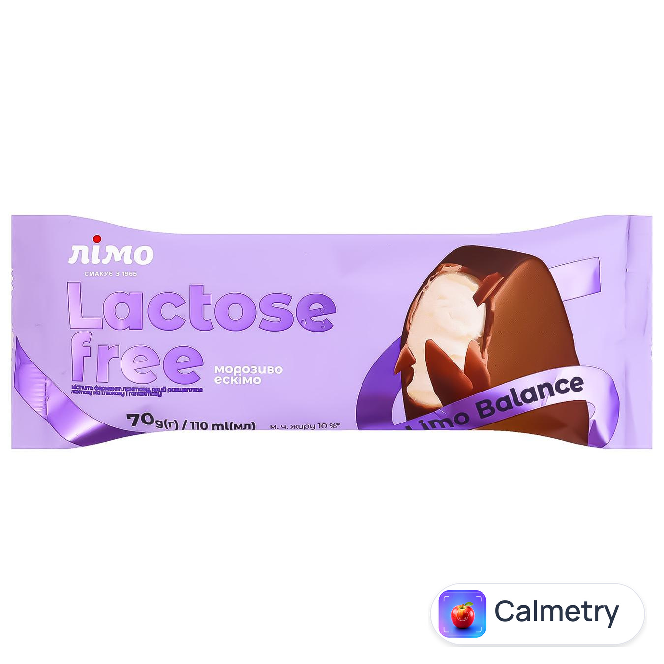 Морозиво Лімо Balance безлактозне 70г