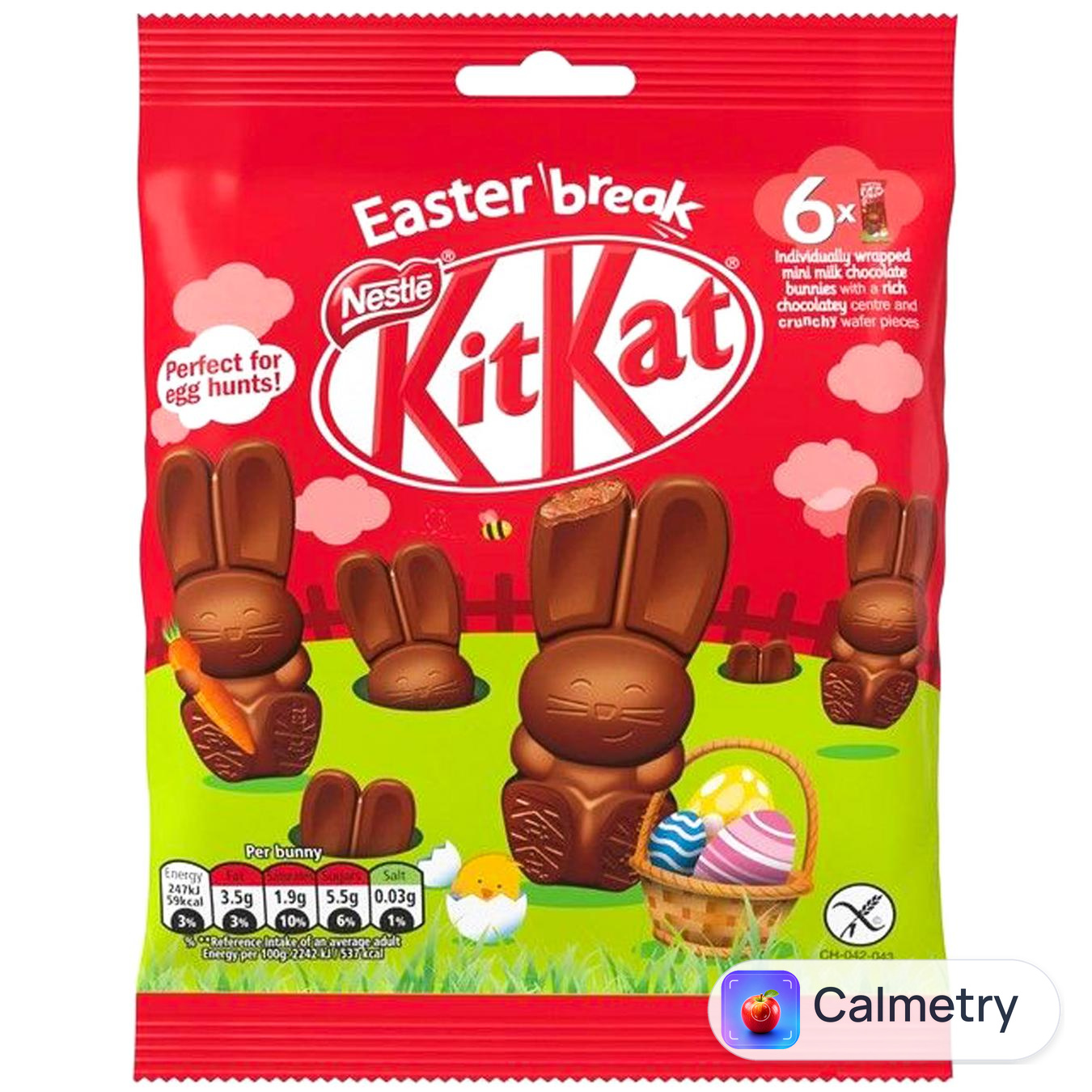 Фігурка шоколадна NESTLÉ® KITKAT® Кролики молочний 66г