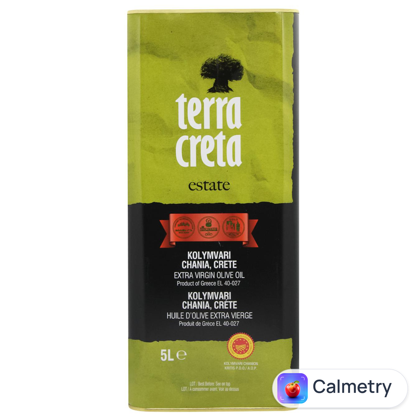 Олія оливкова Terra Creta Estate Extra Virgin 5л
