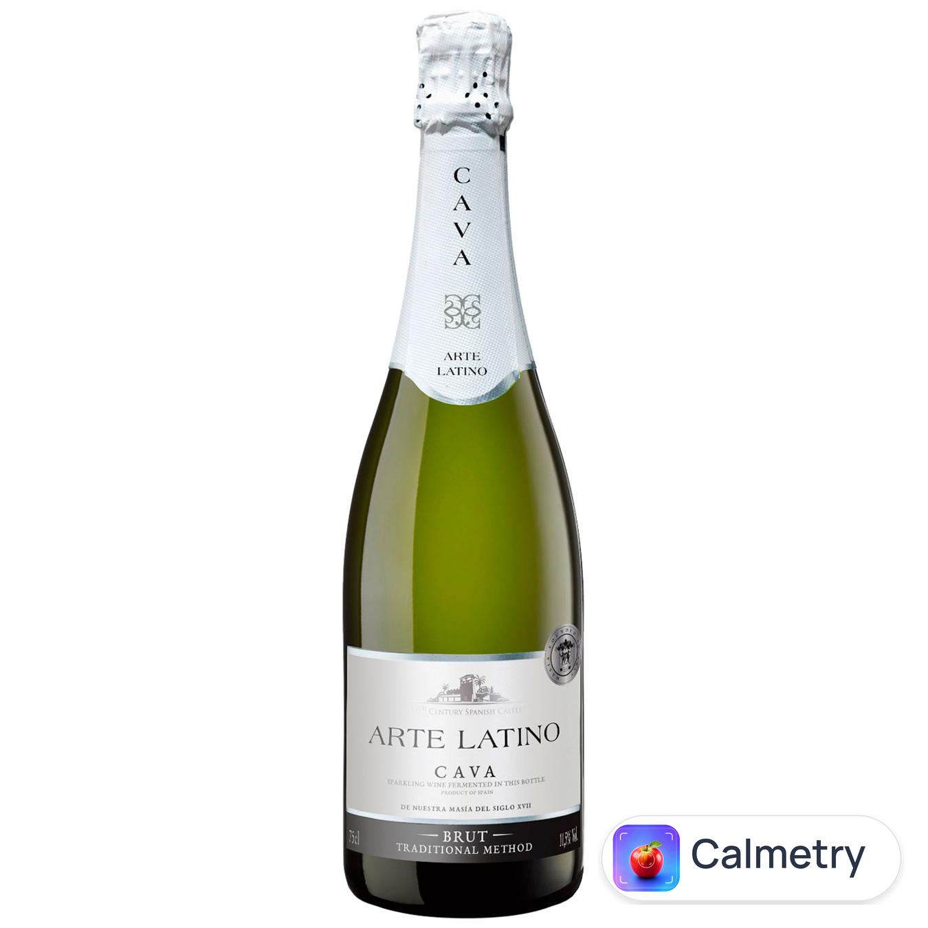 Вино ігристе Arte Latino Cava Вrut біле сухе 11,5% 0,75л
