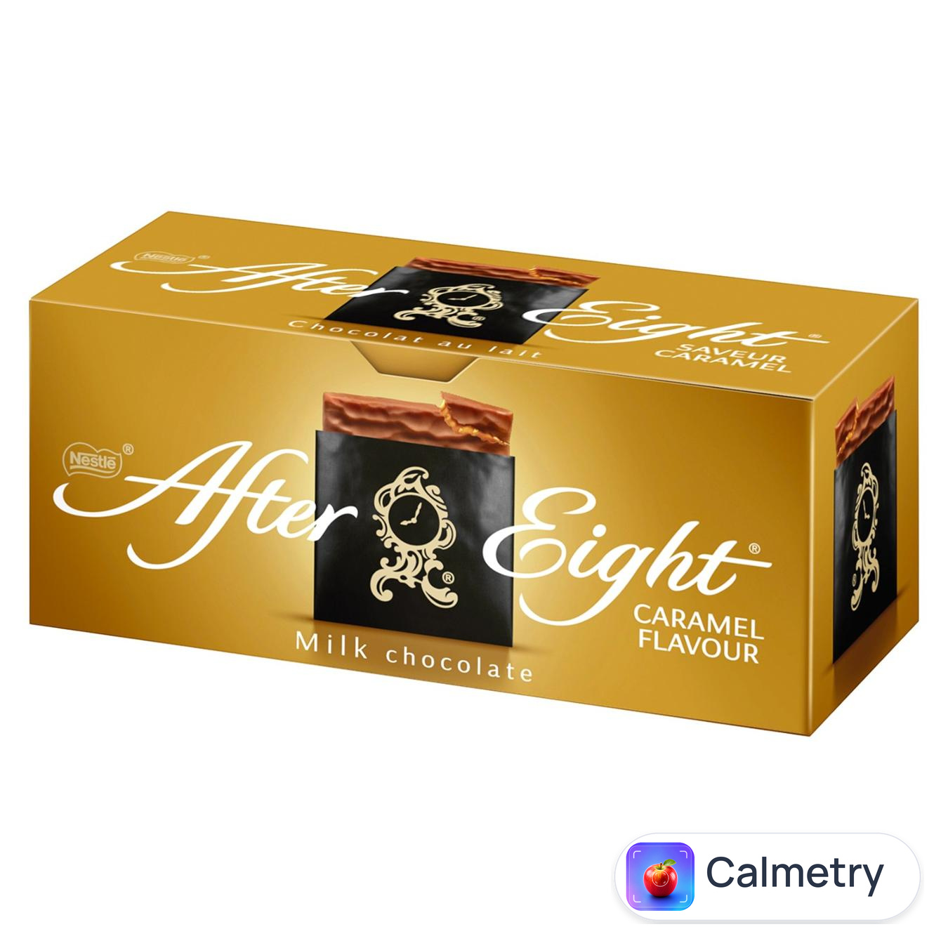 Шоколад молочний AFTER EIGHT® з карамельною начинкою 200г