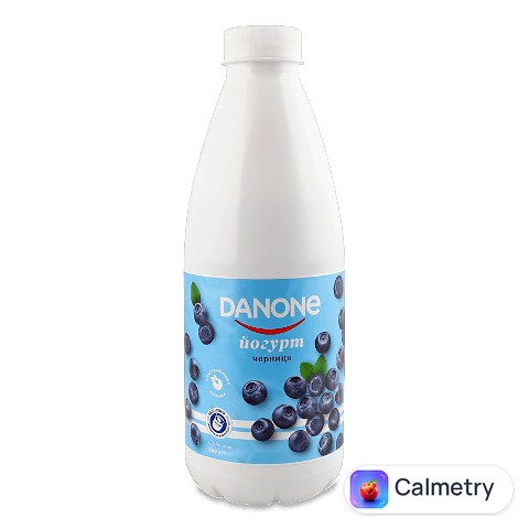 Йогурт Danone чорниця питний 1,5%, 800г