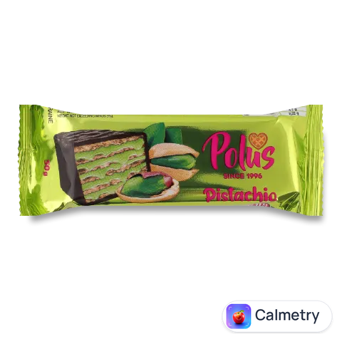 Торт Polus вафельний з фісташкою глазурований