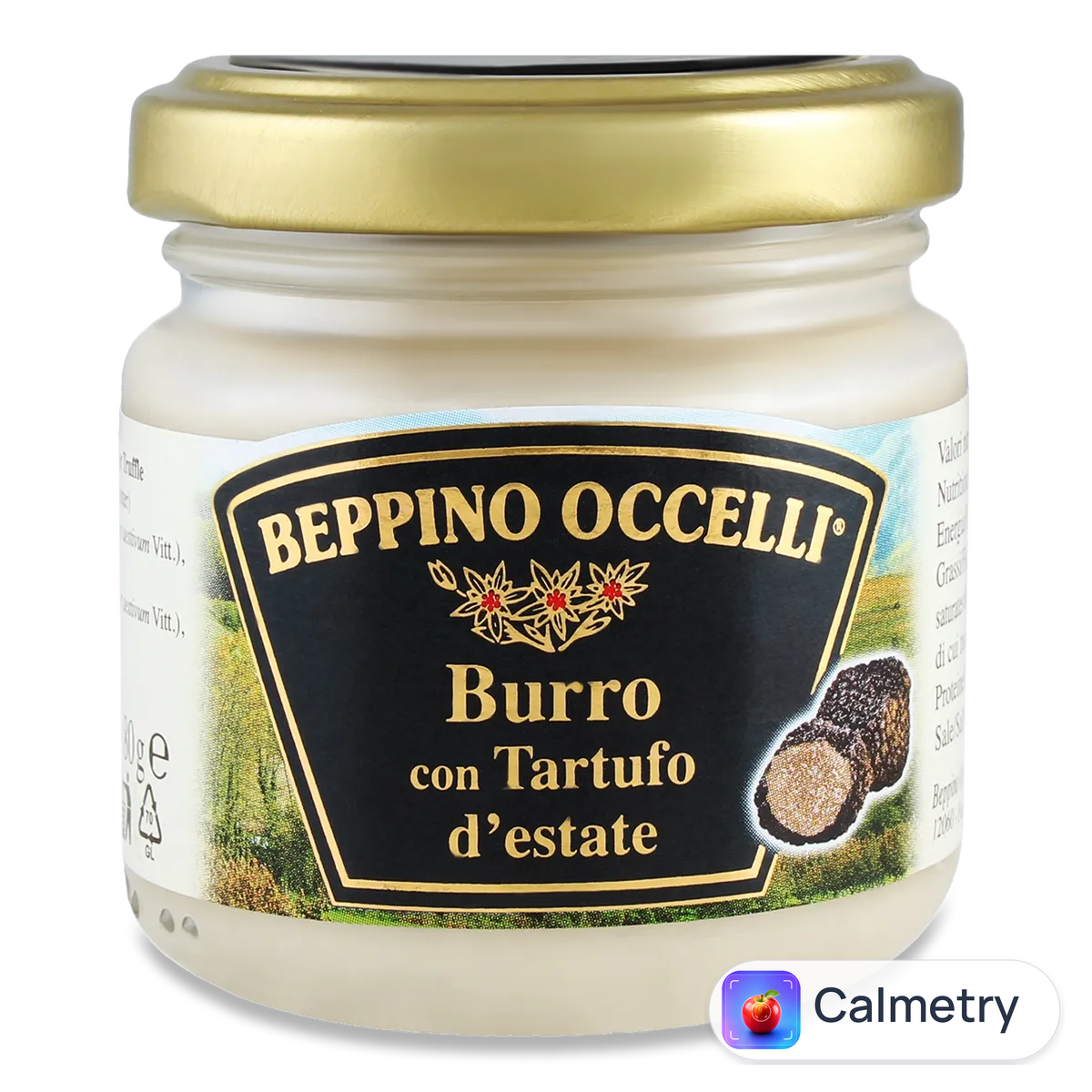 Масло вершкове Beppino Occelli з чорним трюфелем 78% 80г