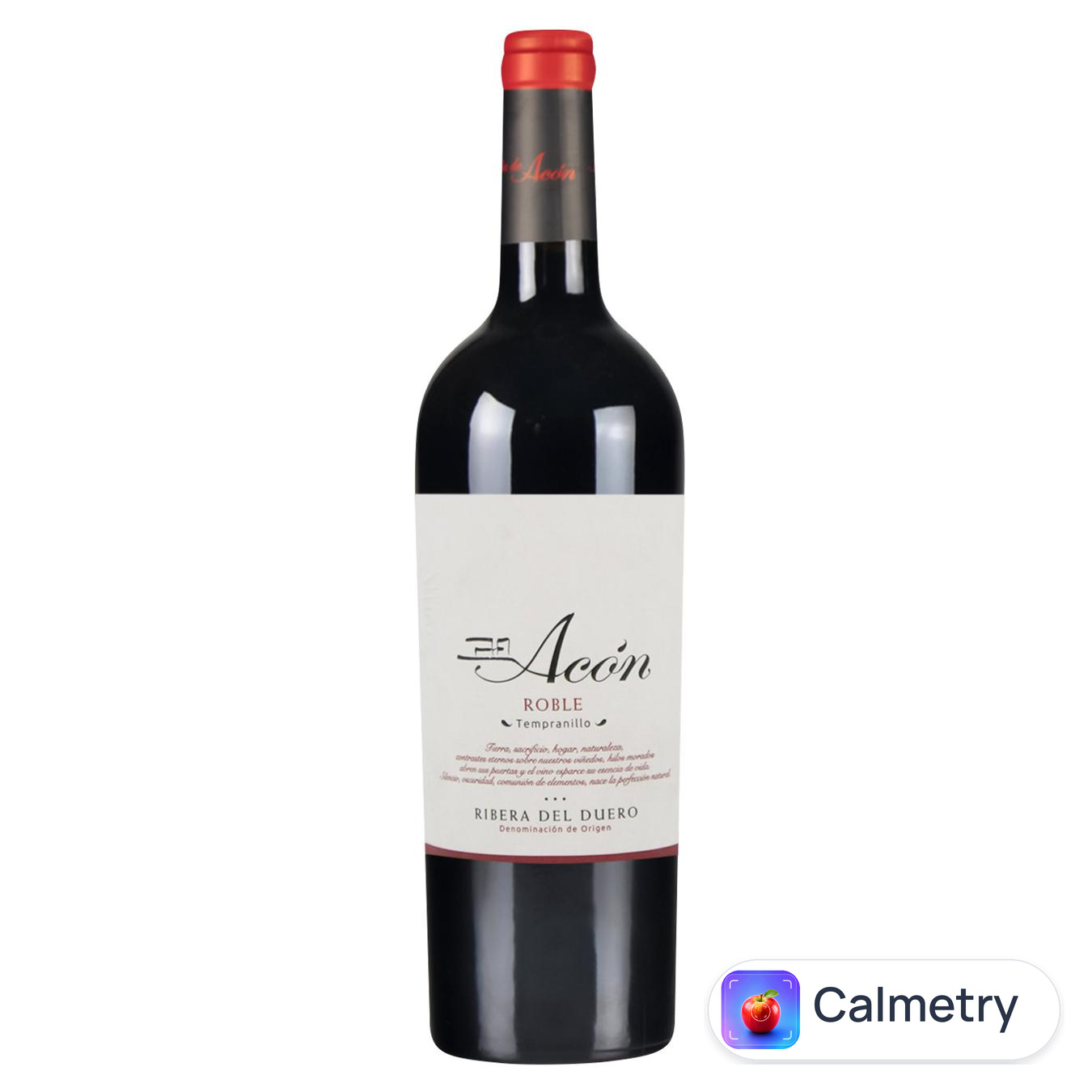 Вино Abadia de Acon Roble Tempranillo червоне сухе 14,5% 0,75л