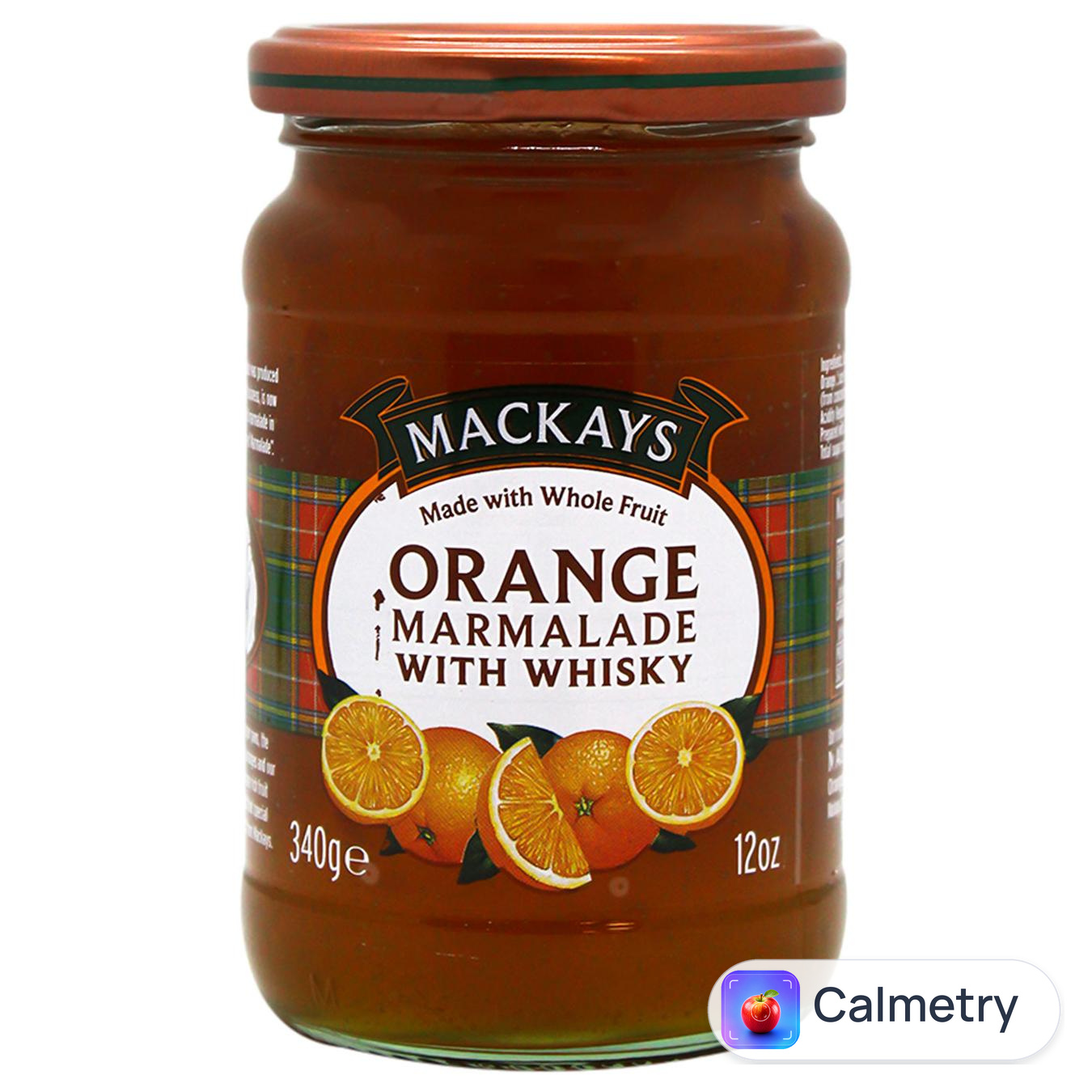 Конфітюр Mackays Апельсин з віскі 340г