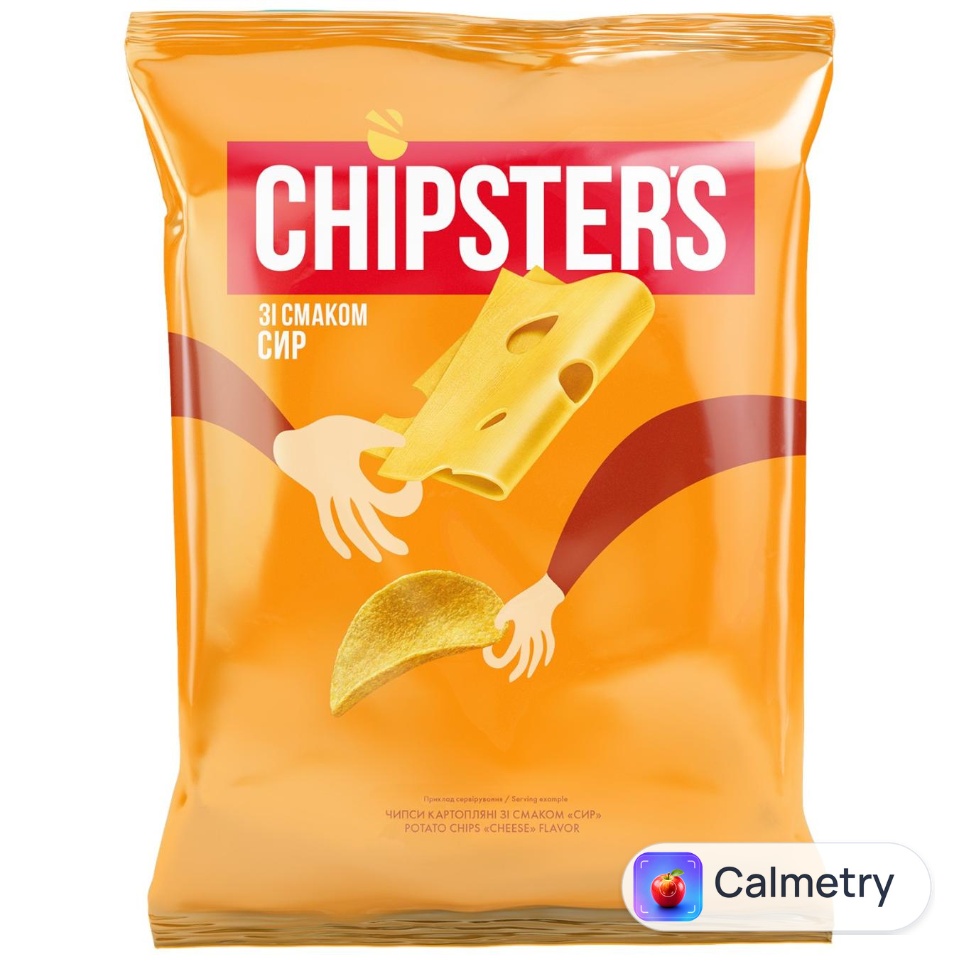 Чипси Chipster's картопляні зі смаком сиру 70г