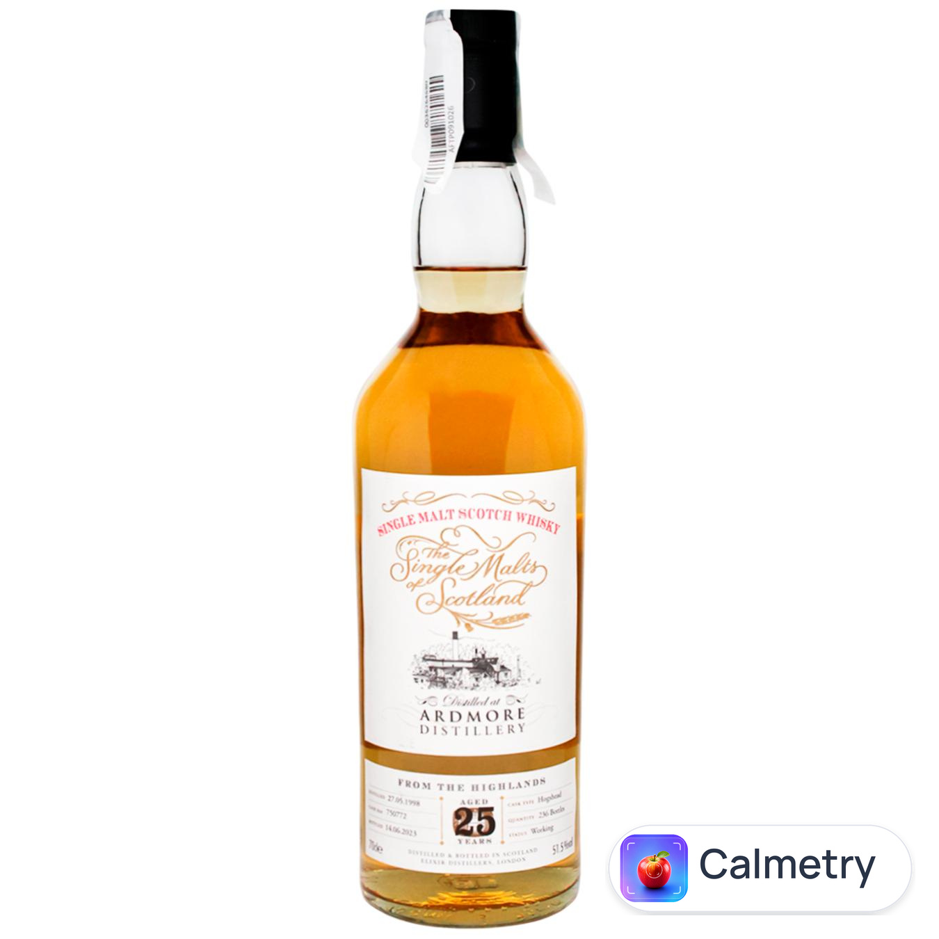 Віскі Ardmore 25 років 52% 0,7л The Ardmore