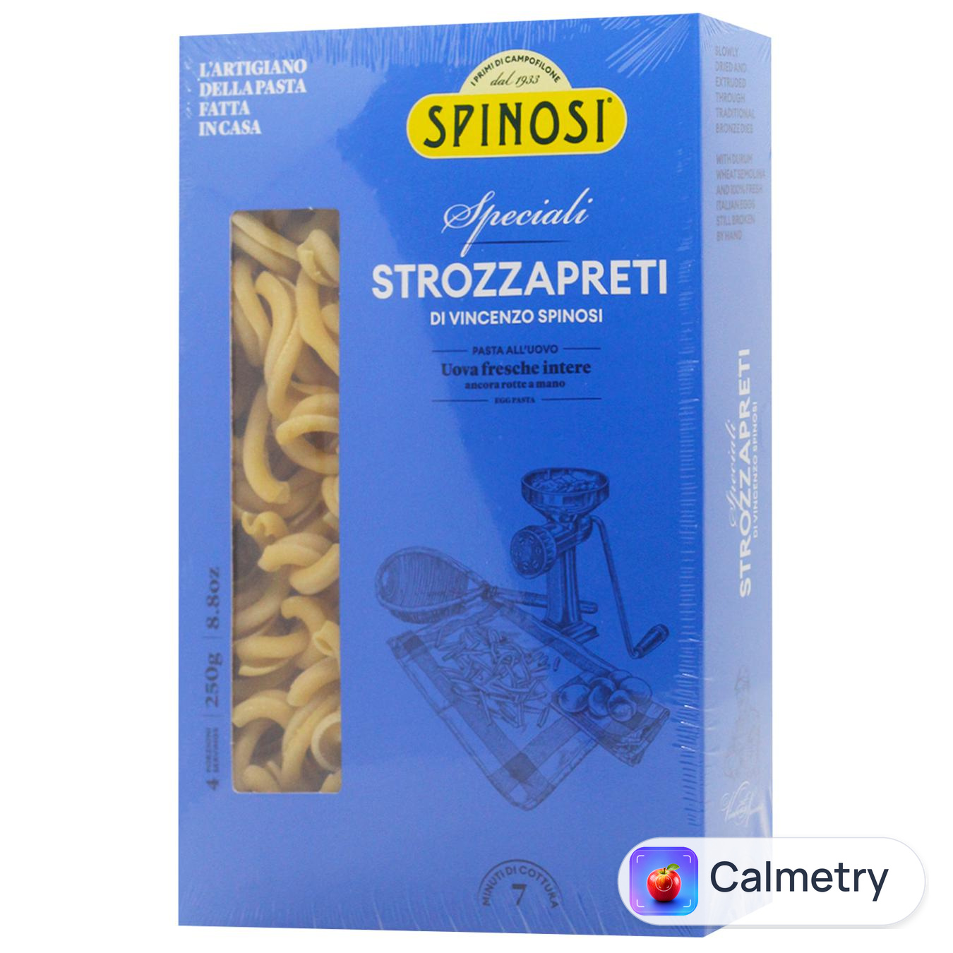 Макаронні вироби Spinosi Strozzapreti яєчні 250г