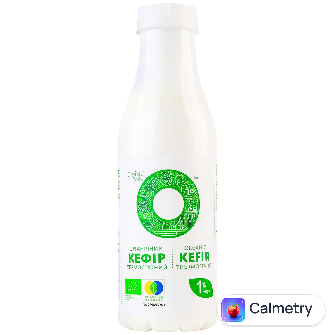 Кефір Organic Milk термостатний 1% 450г