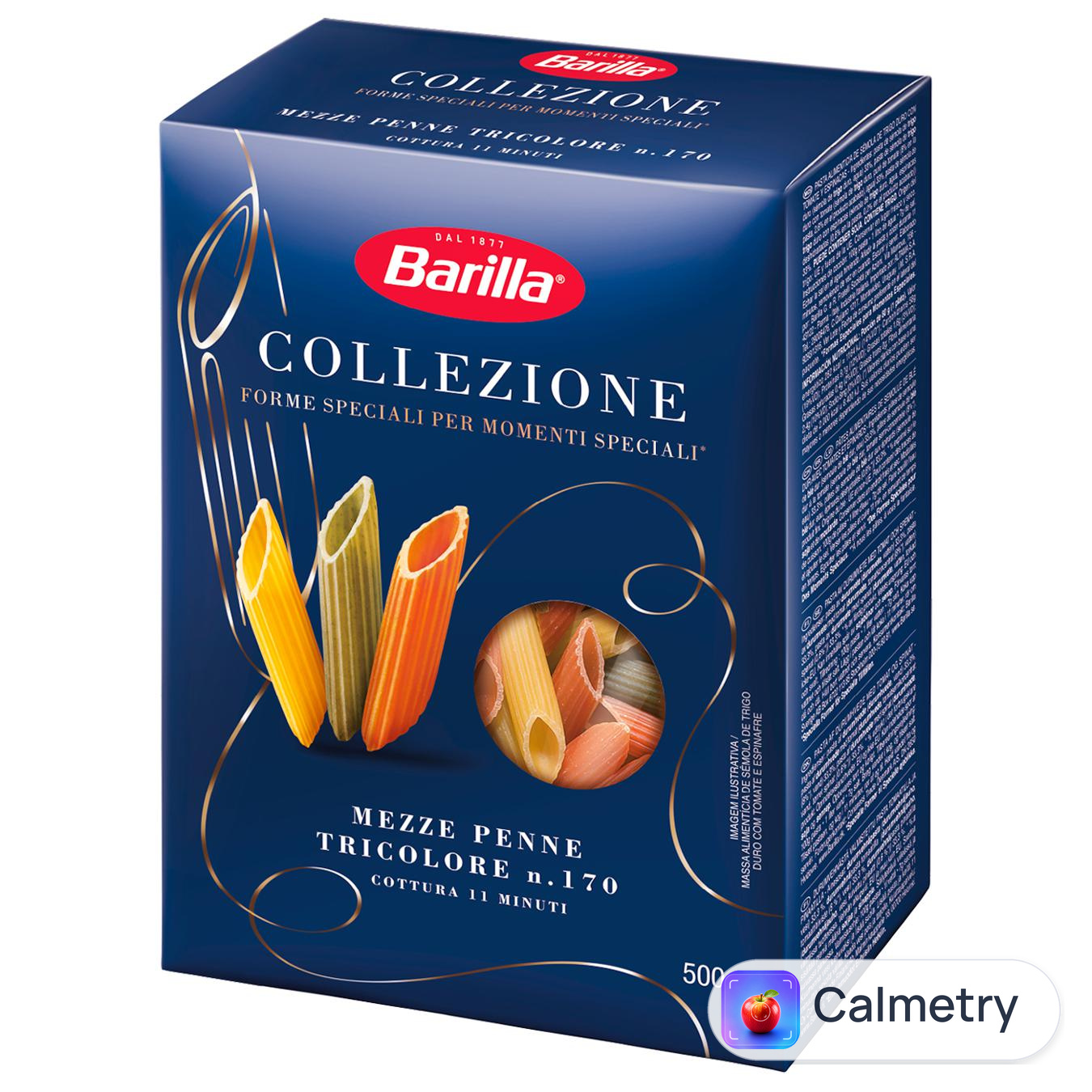 Макаронні вироби Barilla Collezione Mezze Penne Tricolore 500г