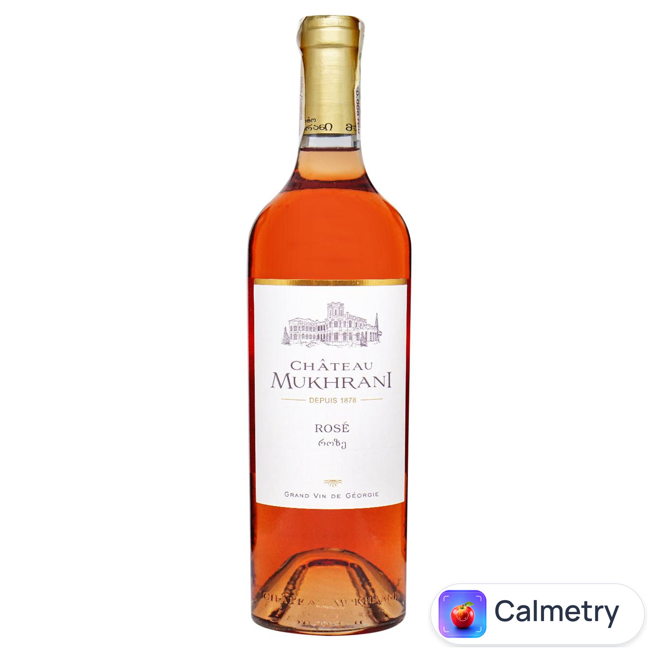 Вино Chateau Mukhrani Tavkveri рожеве сухе 12% 0,75л