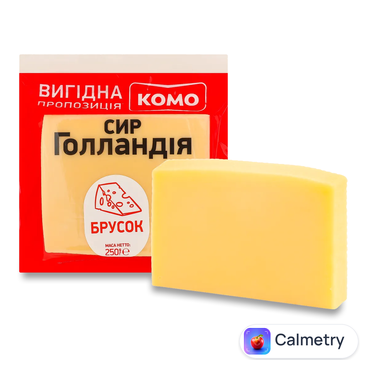 Сир «Комо» «Голландія» 45% порційний