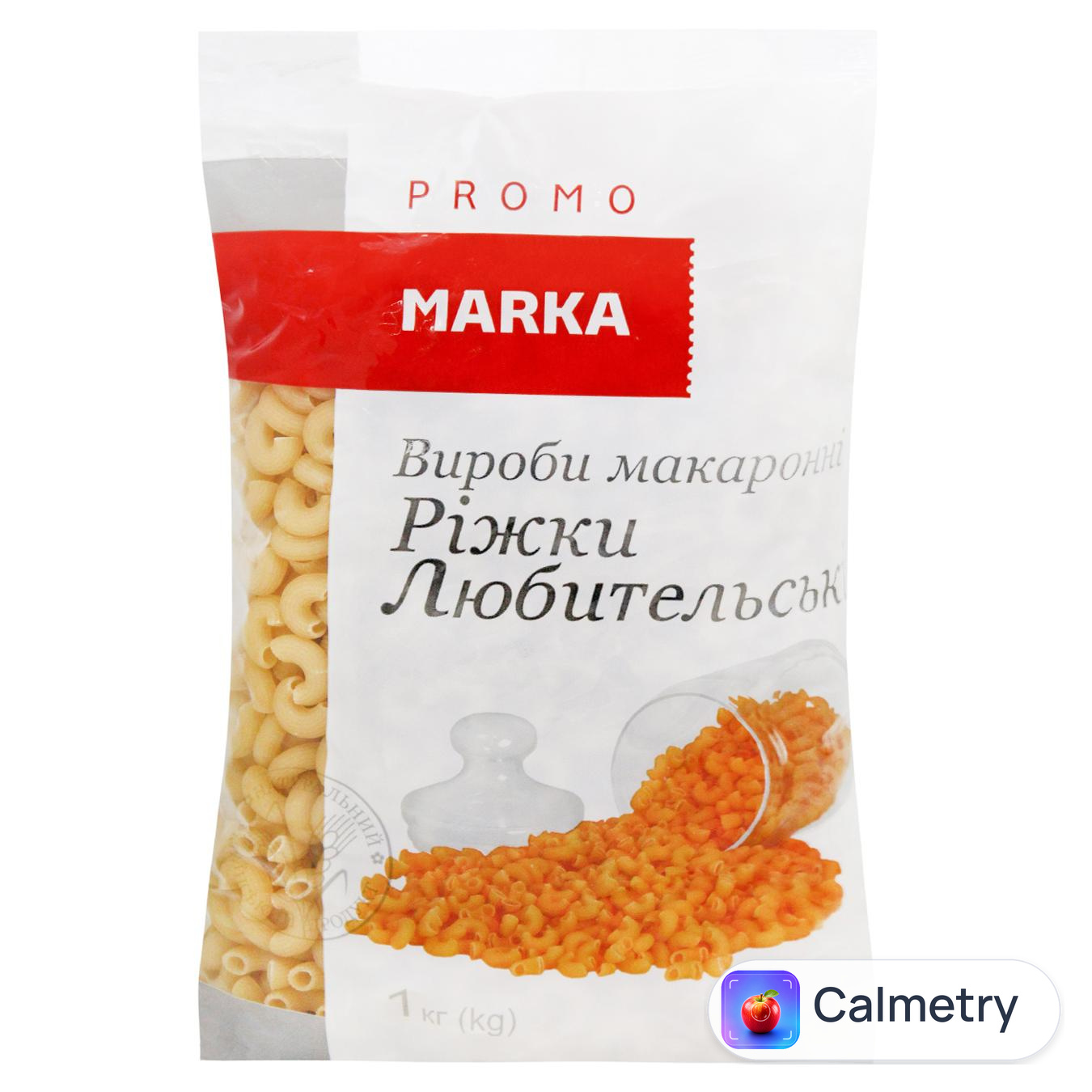 Макаронні вироби Marka Promo ріжки 1кг — фото продукту