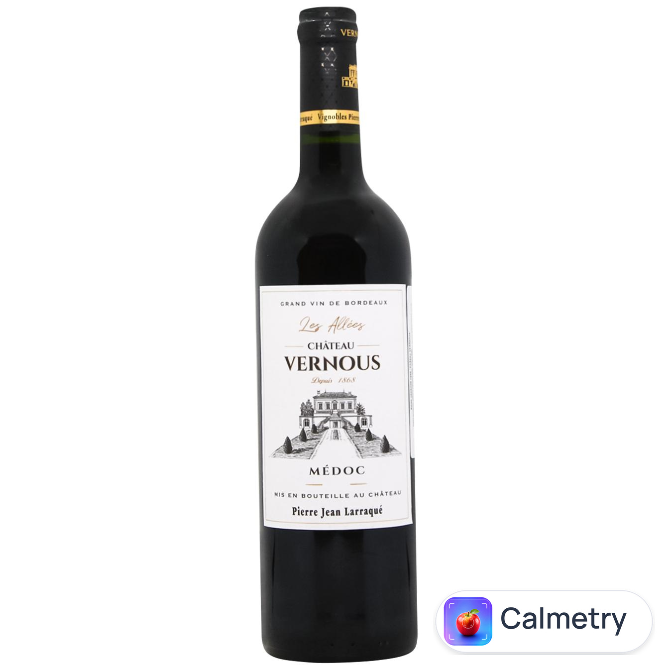 Вино Pierre Jean Larraque Les Allees Du Chaeau Vernous червоне сухе 13% 0,75л