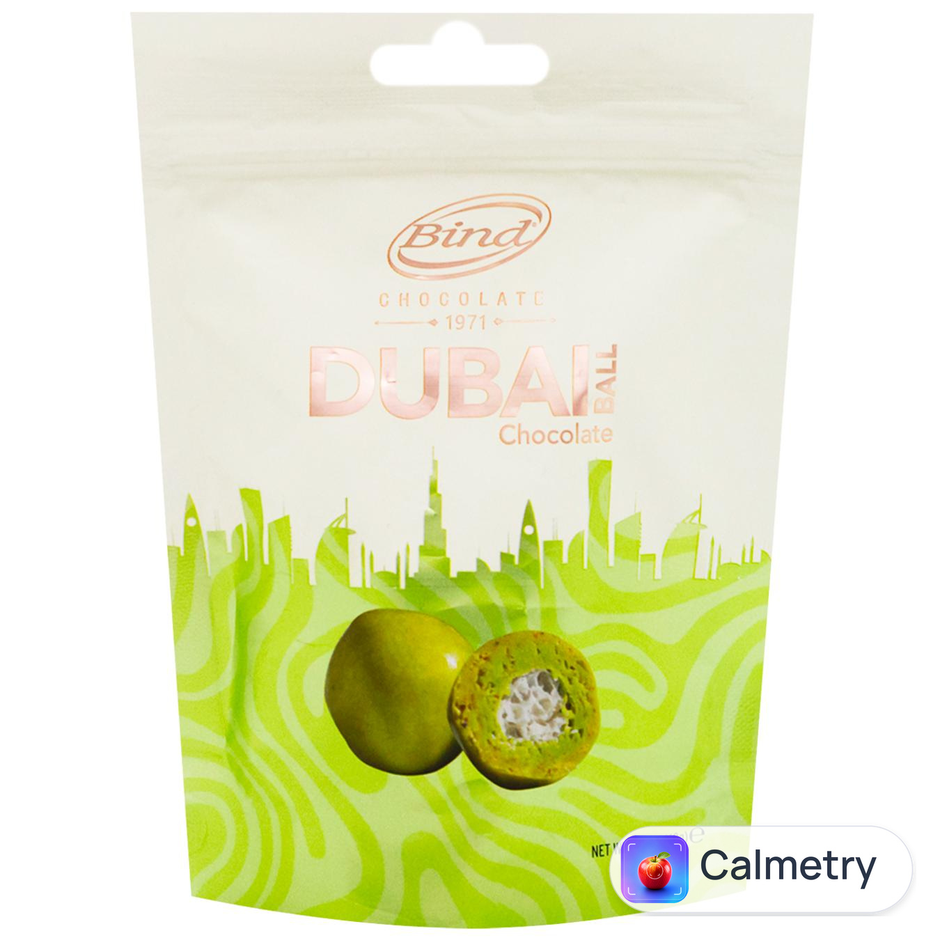 Драже Bind Chocolate з фісташковою начинкою та кадаїфом 60г