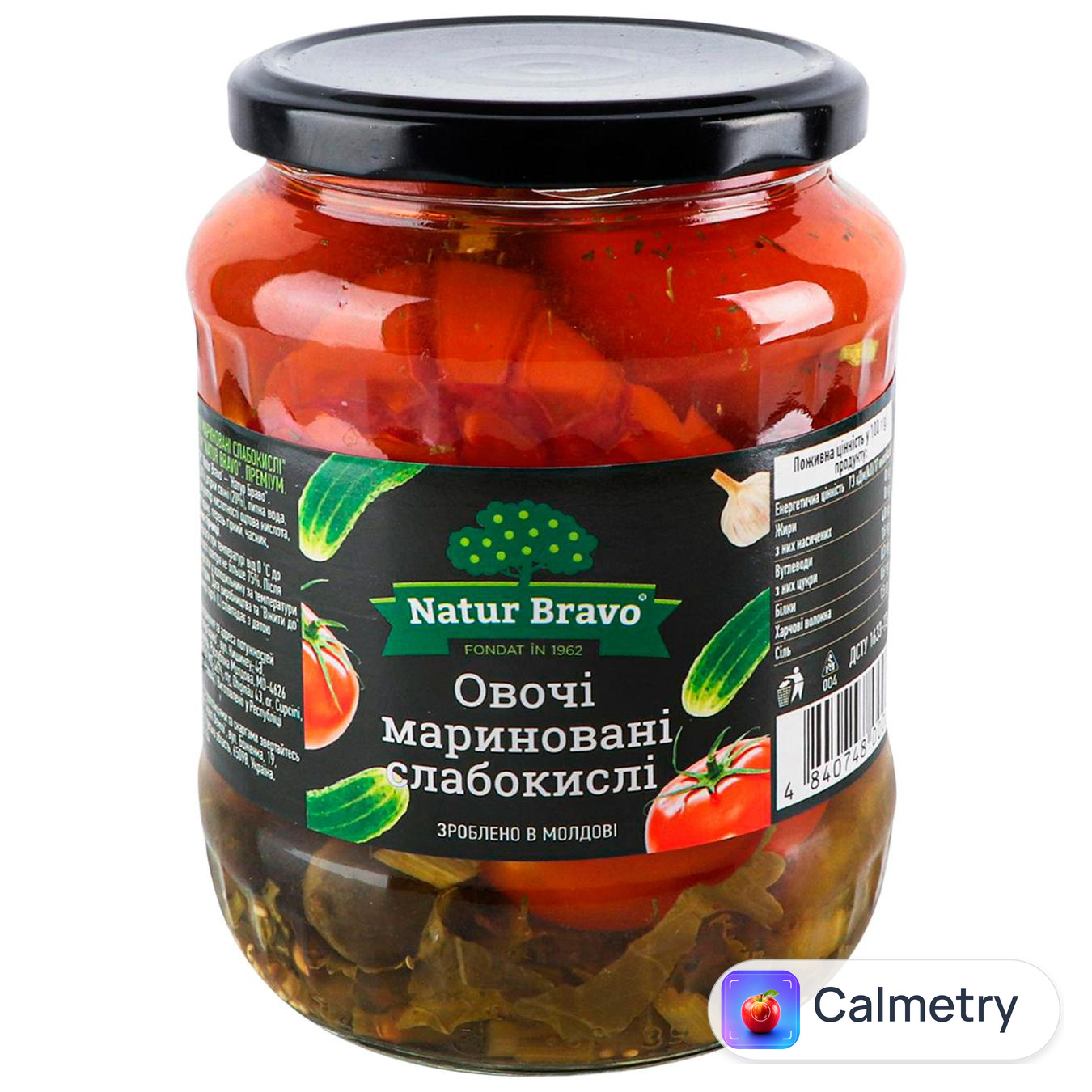 Овочі Асорті Natur Bravo 720мл