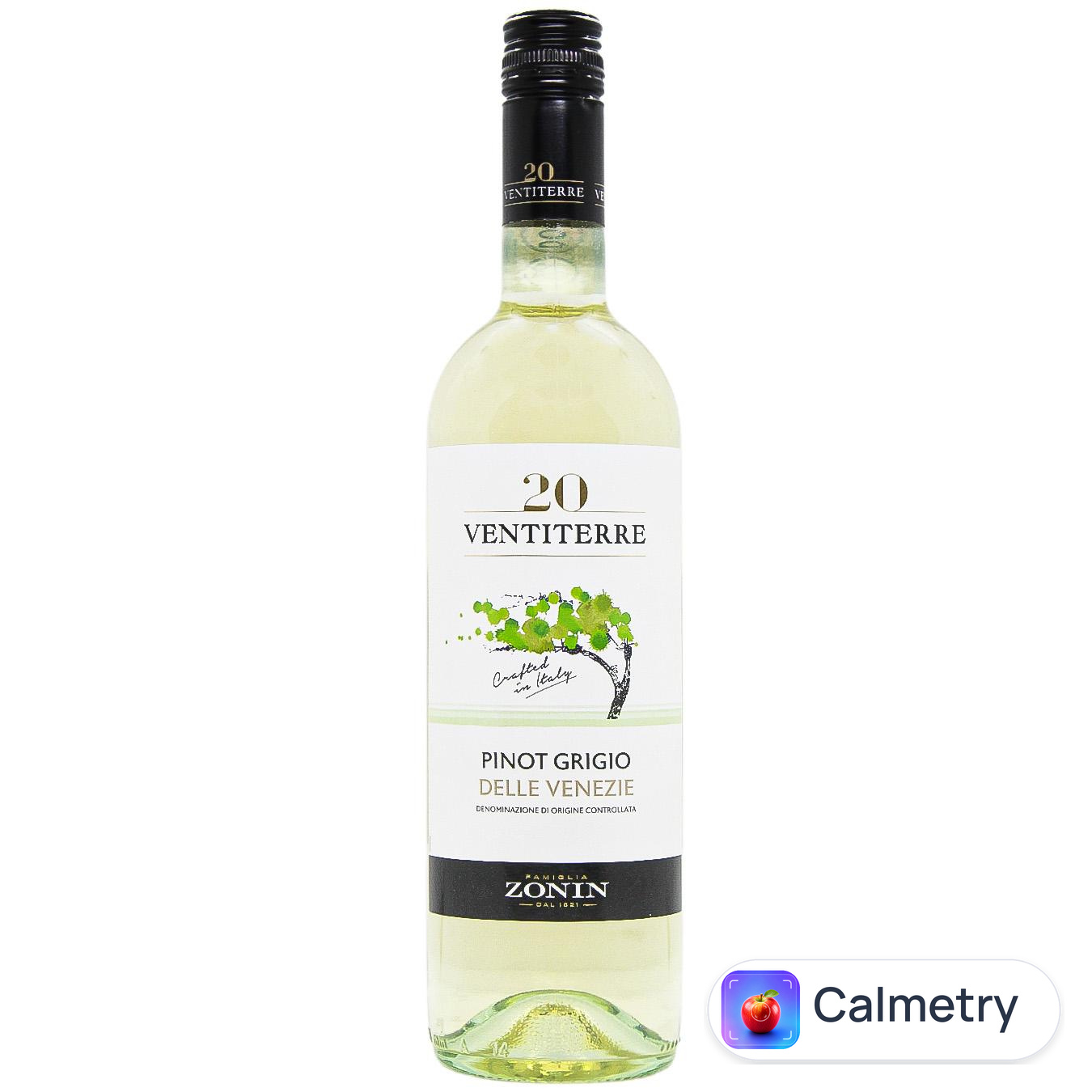 Вино Zonin Pinot Grigio Delle Venezie біле напівсухе 12% 0,75л
