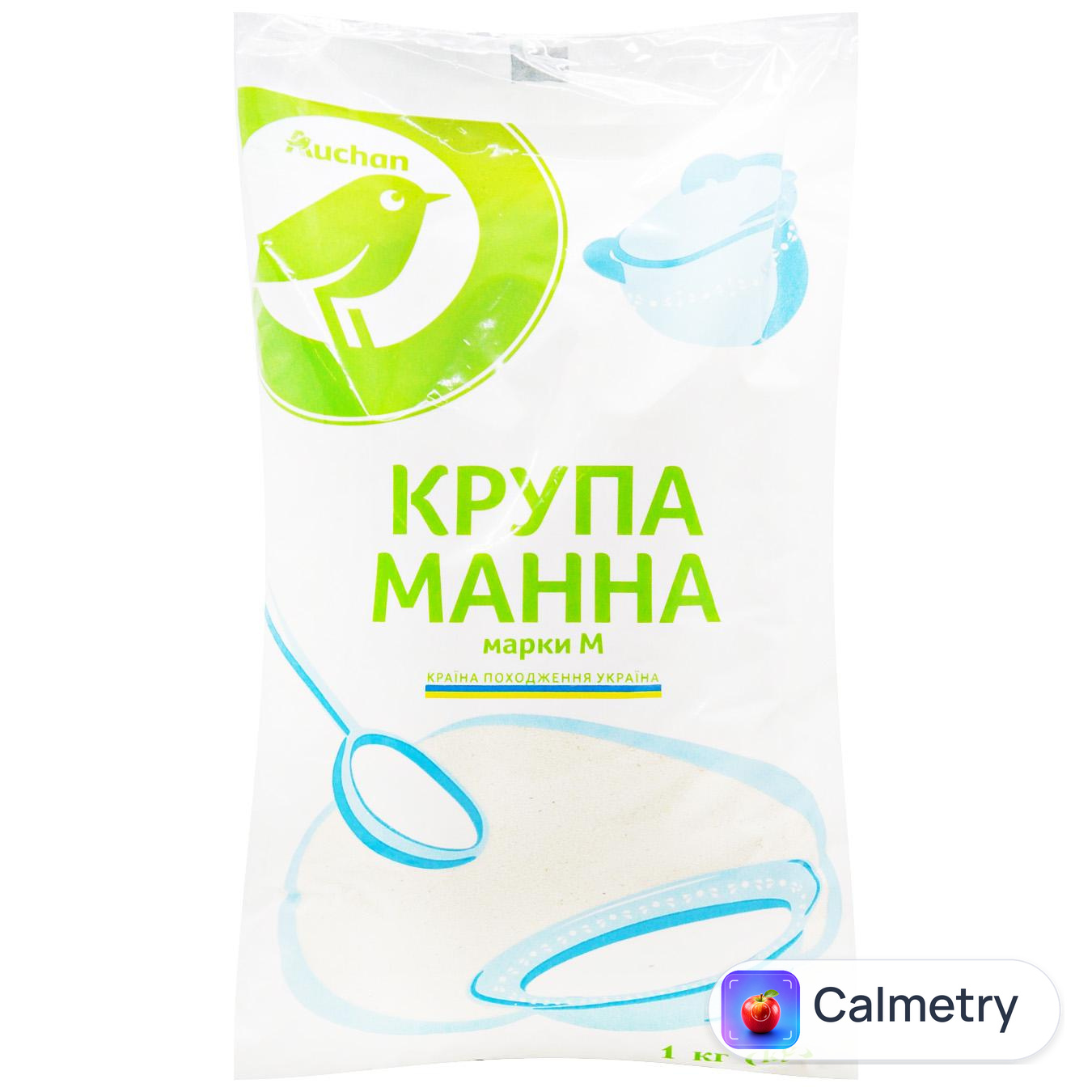 Крупа манна Auchan 1кг