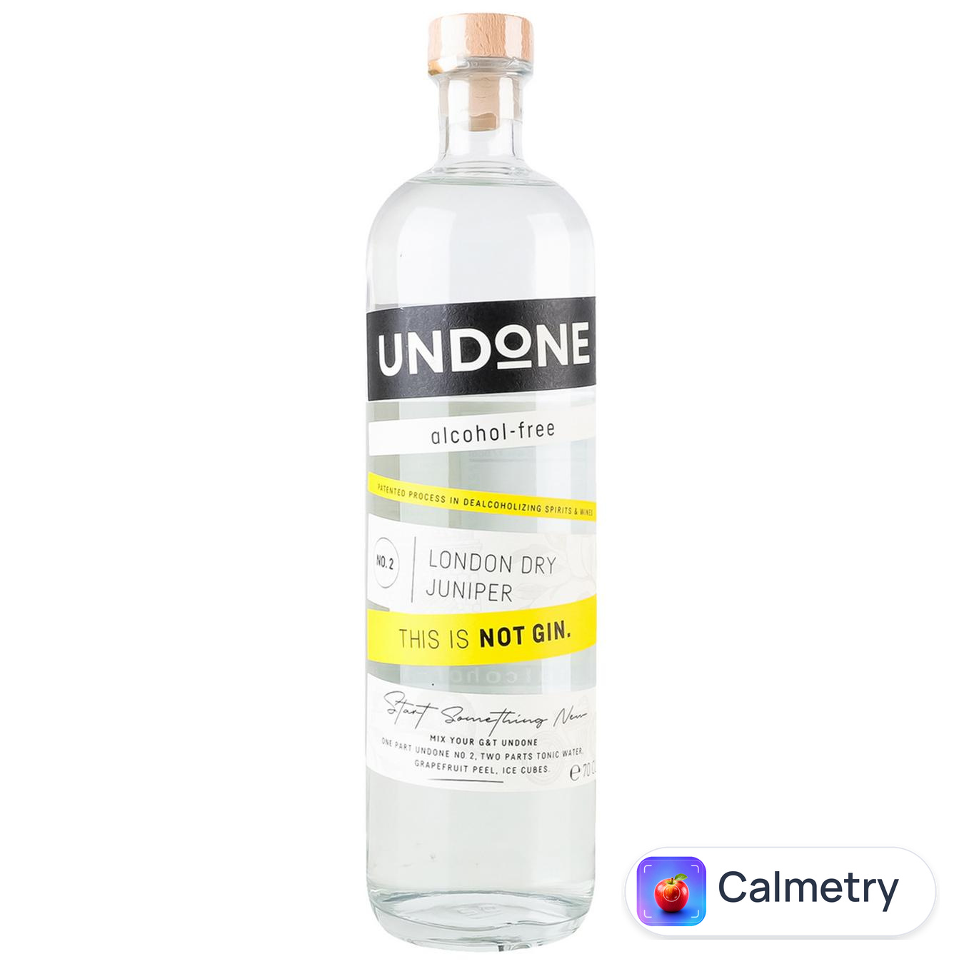 Напій безалкогольний Undone No.2 London Dry Juniper Not Gin 0,7л