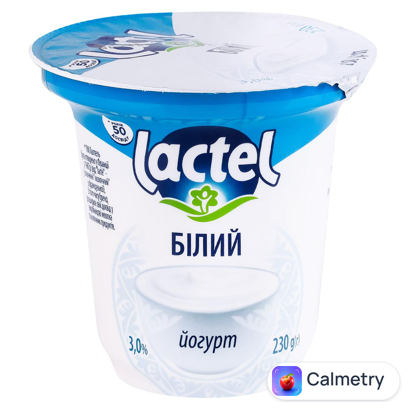 Йогурт Lactel Білий 3% 230г