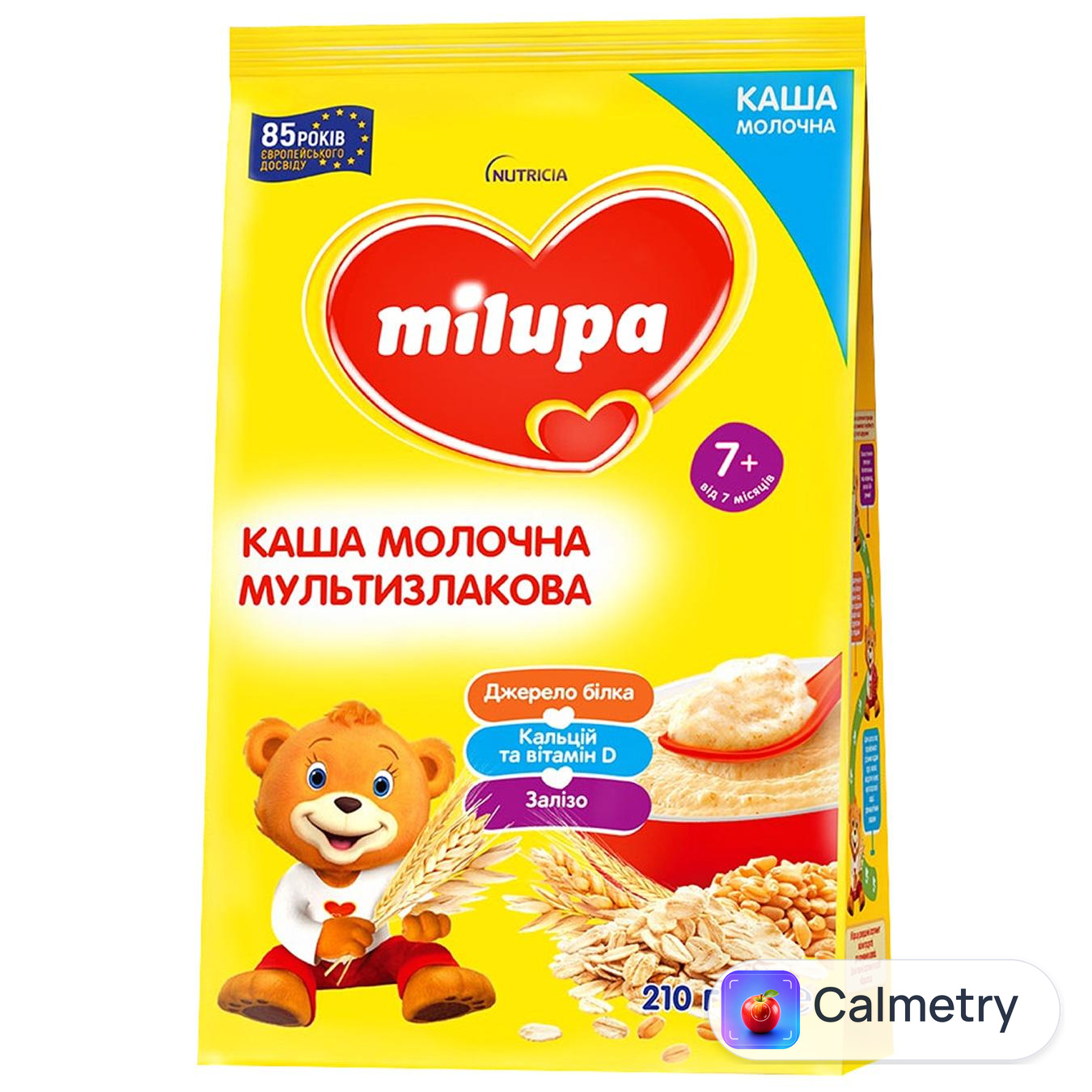Каша молочна Milupa вівсяна 210г