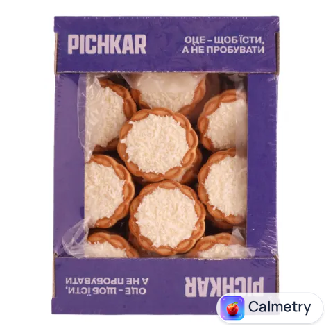 Печиво Pichkar Поллі з кокосом оздоблене цукрове