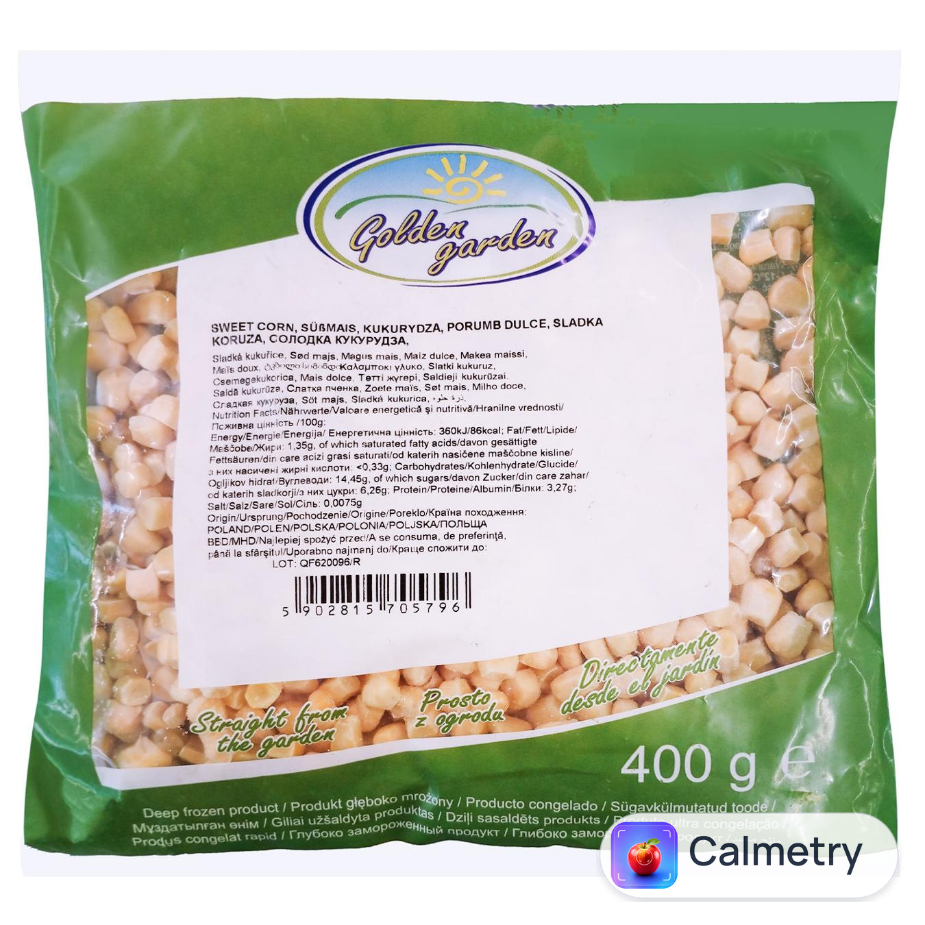 Кукурудза Golden Garden в зернах 400г — фото продукту
