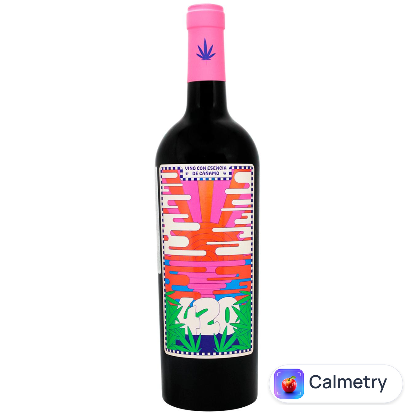 Вино 420 Vino con Esencia de Canamo червоне сухе 14% 0,75л