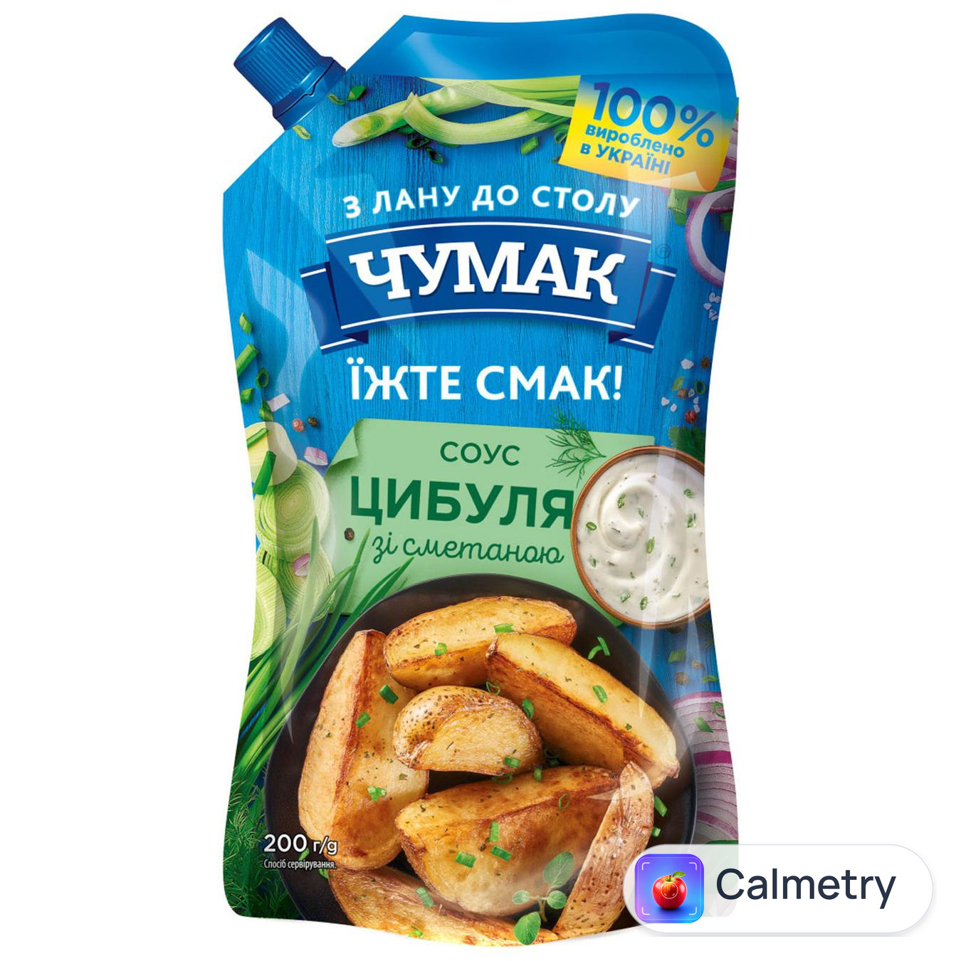 Соус Чумак цибуля зі сметаною 200г